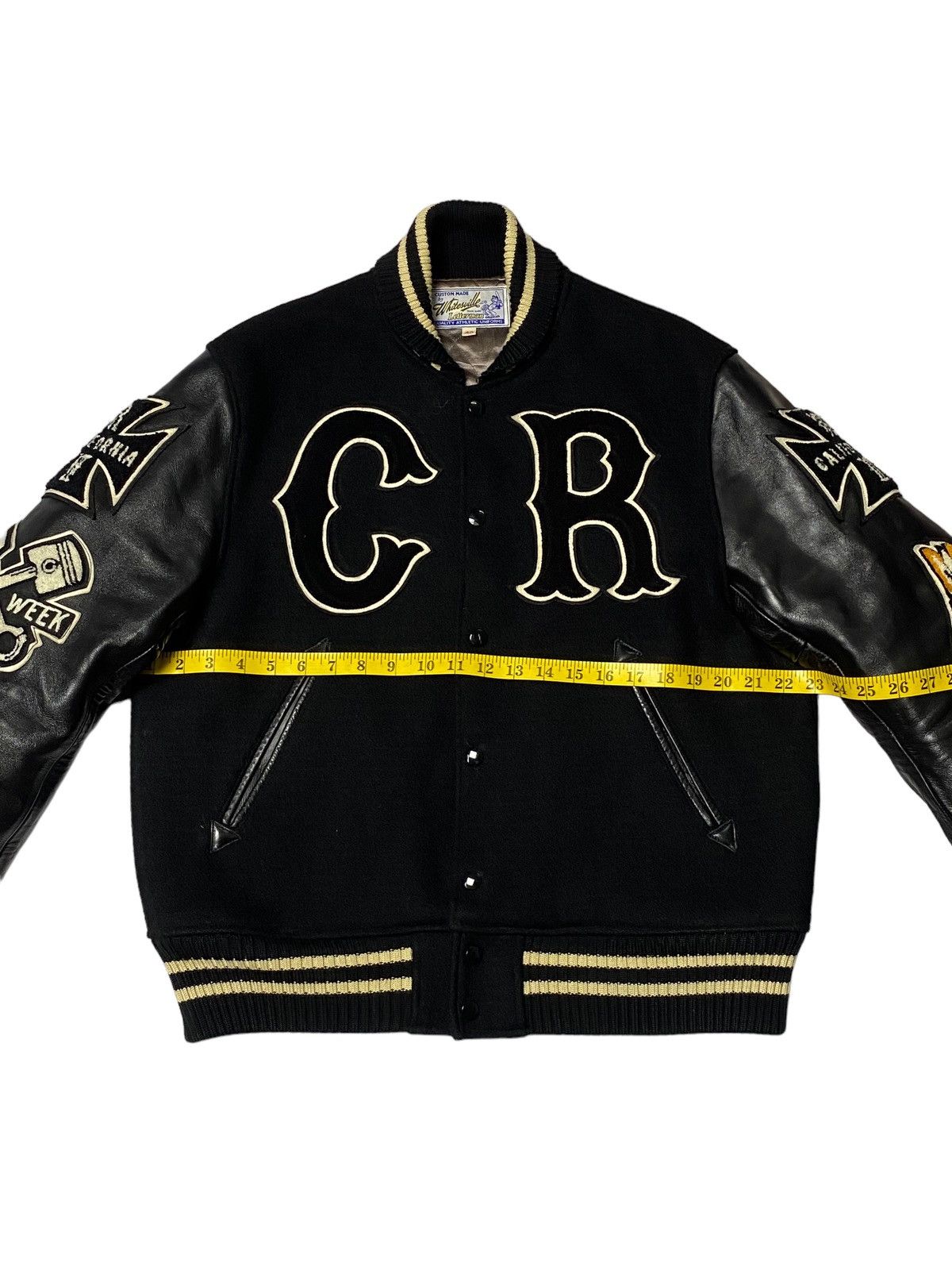 Toyo Enterprises whitesvilles Varsity Letterman Wool Jacket (Toyo Enterprise) Size US L / EU 52-54 / 3 - 8 Thumbnail