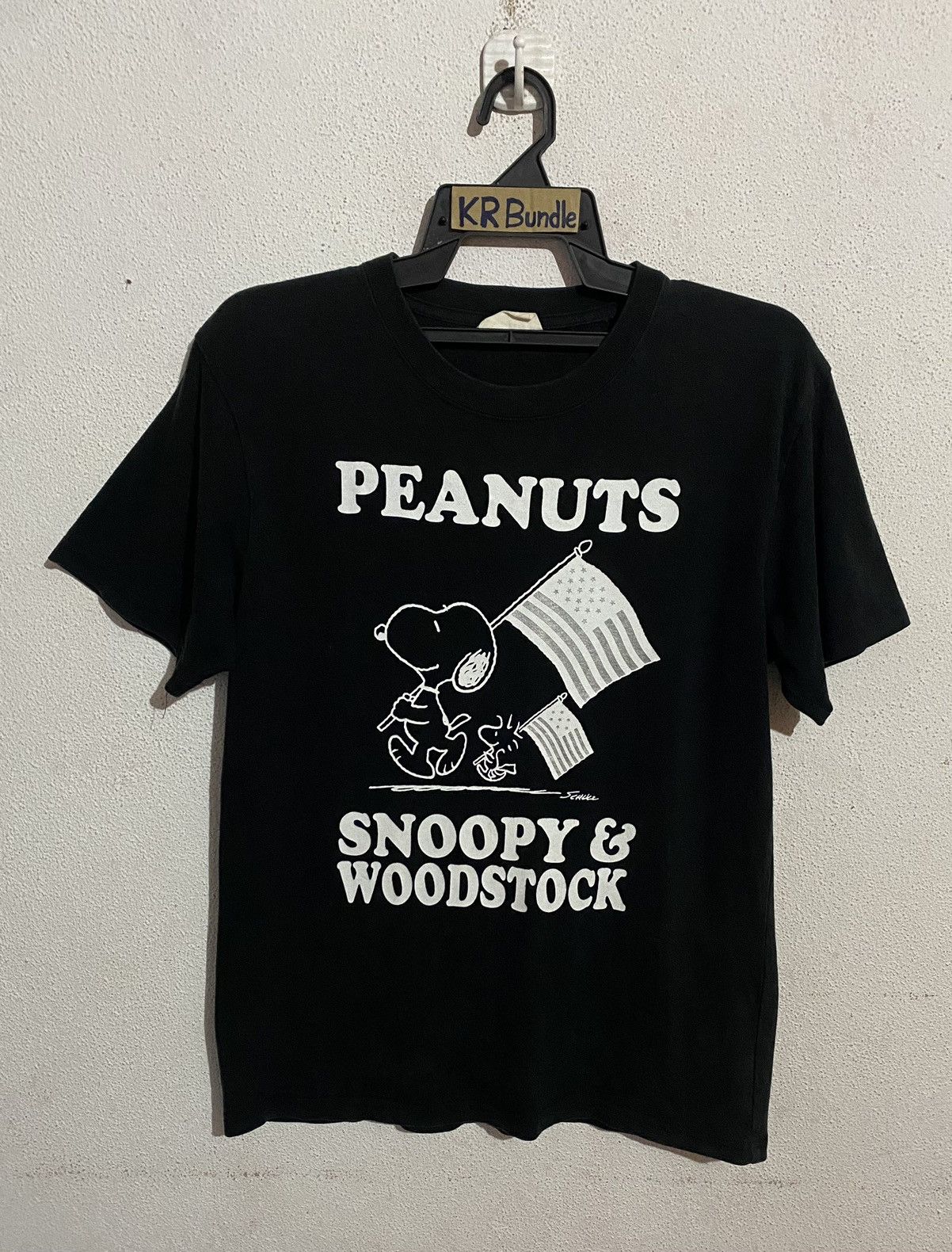 Peanuts Vintage Peanuts Snoopy & Woodstock T Shirt Size US M / EU 48-50 / 2 - 1 Thumbnail