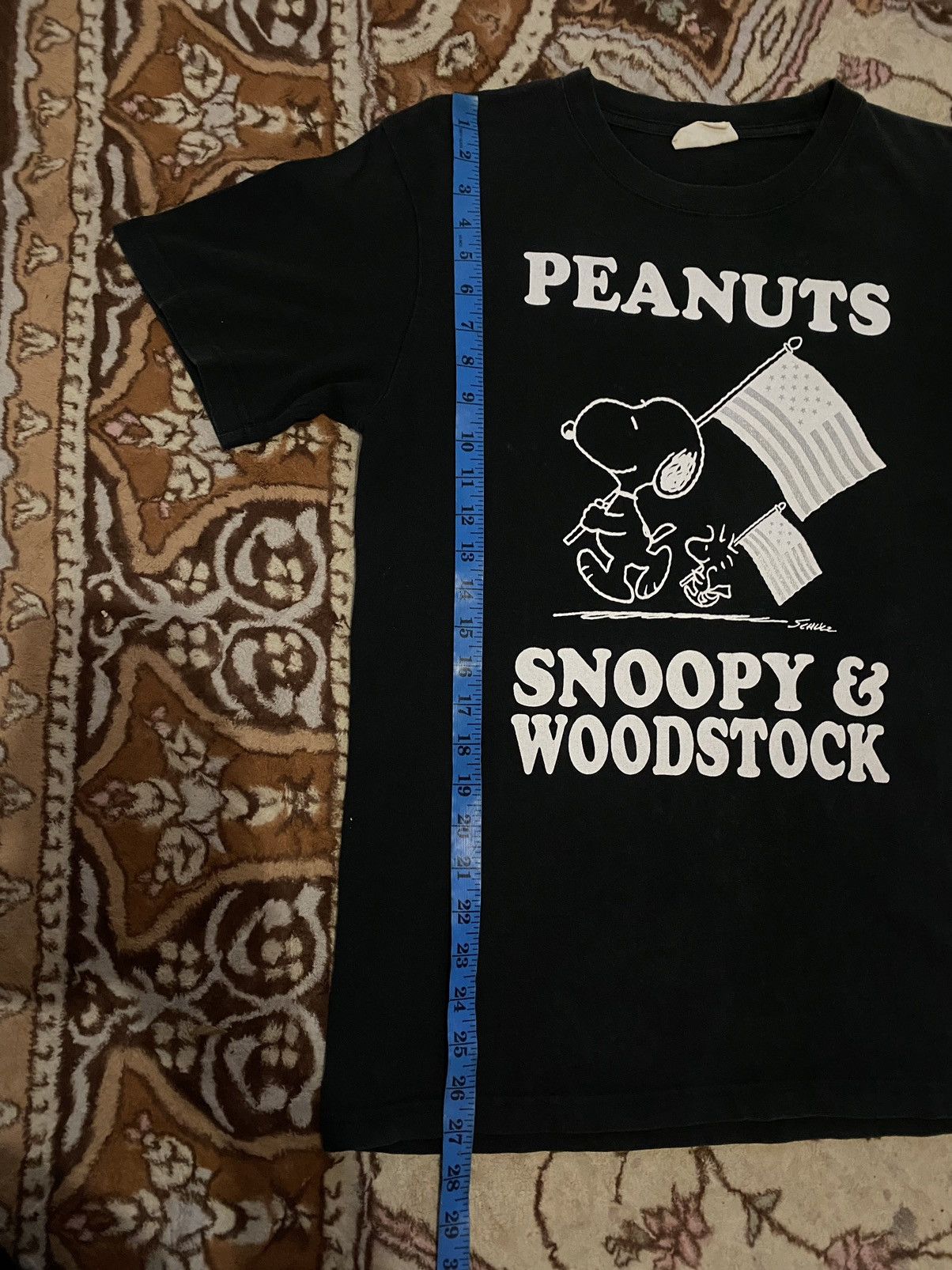 Peanuts Vintage Peanuts Snoopy & Woodstock T Shirt Size US M / EU 48-50 / 2 - 8 Thumbnail
