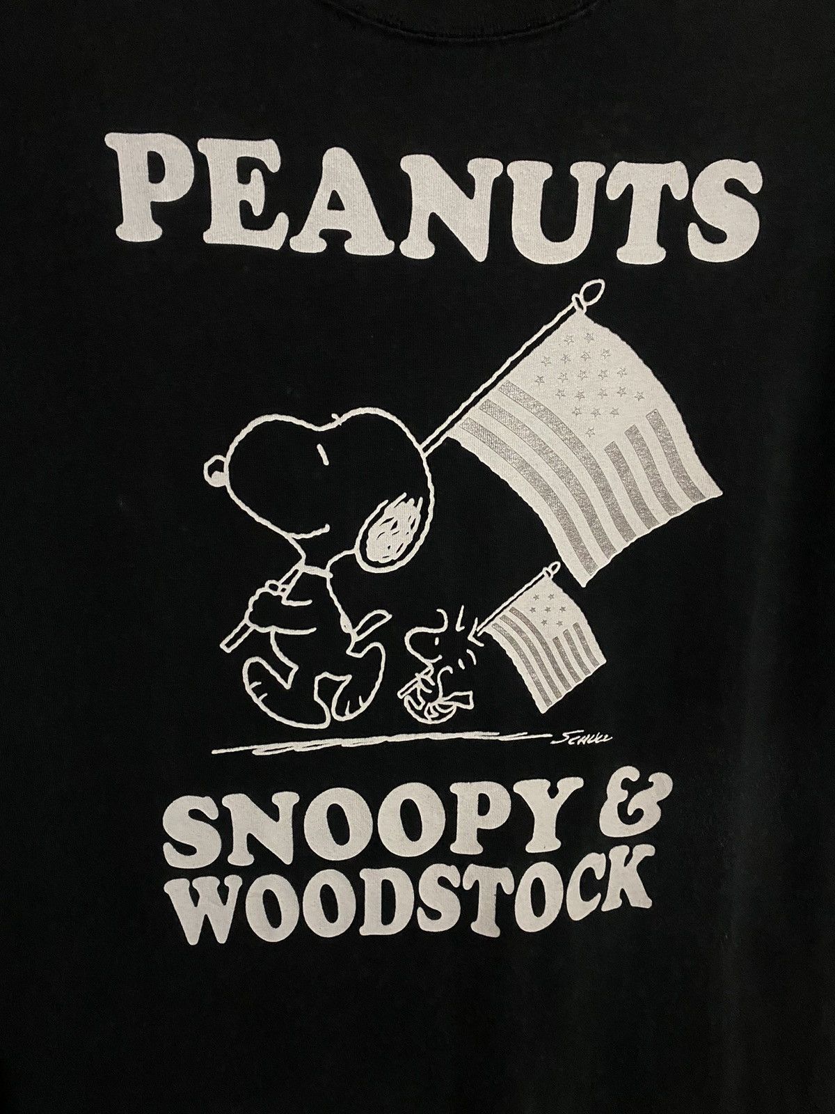 Peanuts Vintage Peanuts Snoopy & Woodstock T Shirt Size US M / EU 48-50 / 2 - 3 Thumbnail