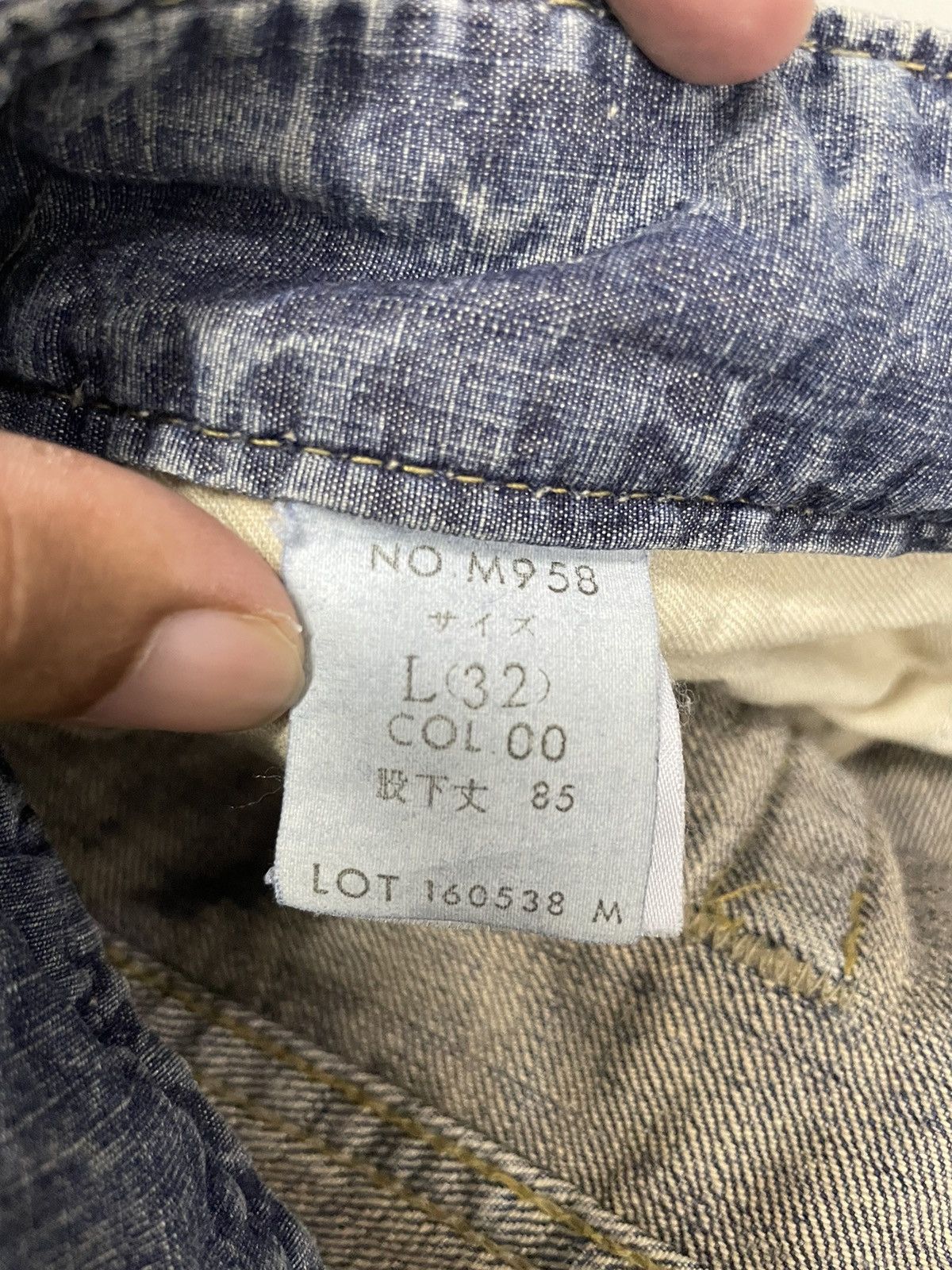 Japanese Brand Vintage BlueWay Japan Flare Jeans Rusty Style Size US 32 / EU 48 - 9 Thumbnail
