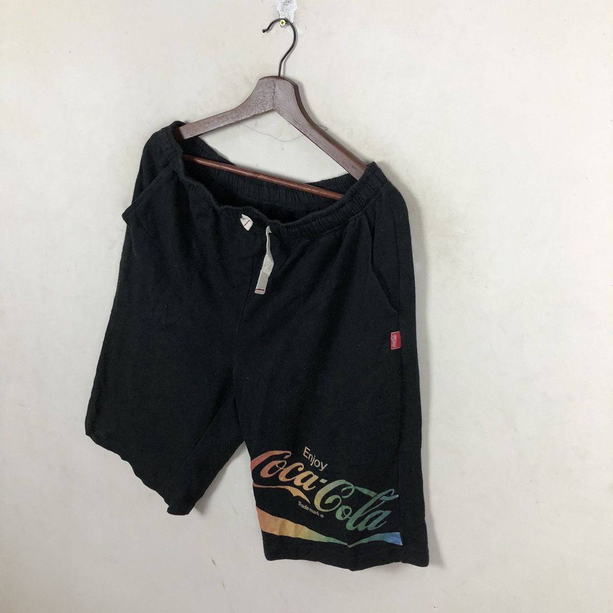 Coca Cola × Japanese Brand VINTAGE COCA COLA SHORT PANTS BIG LOGO Size US 32 / EU 48 - 3 Thumbnail