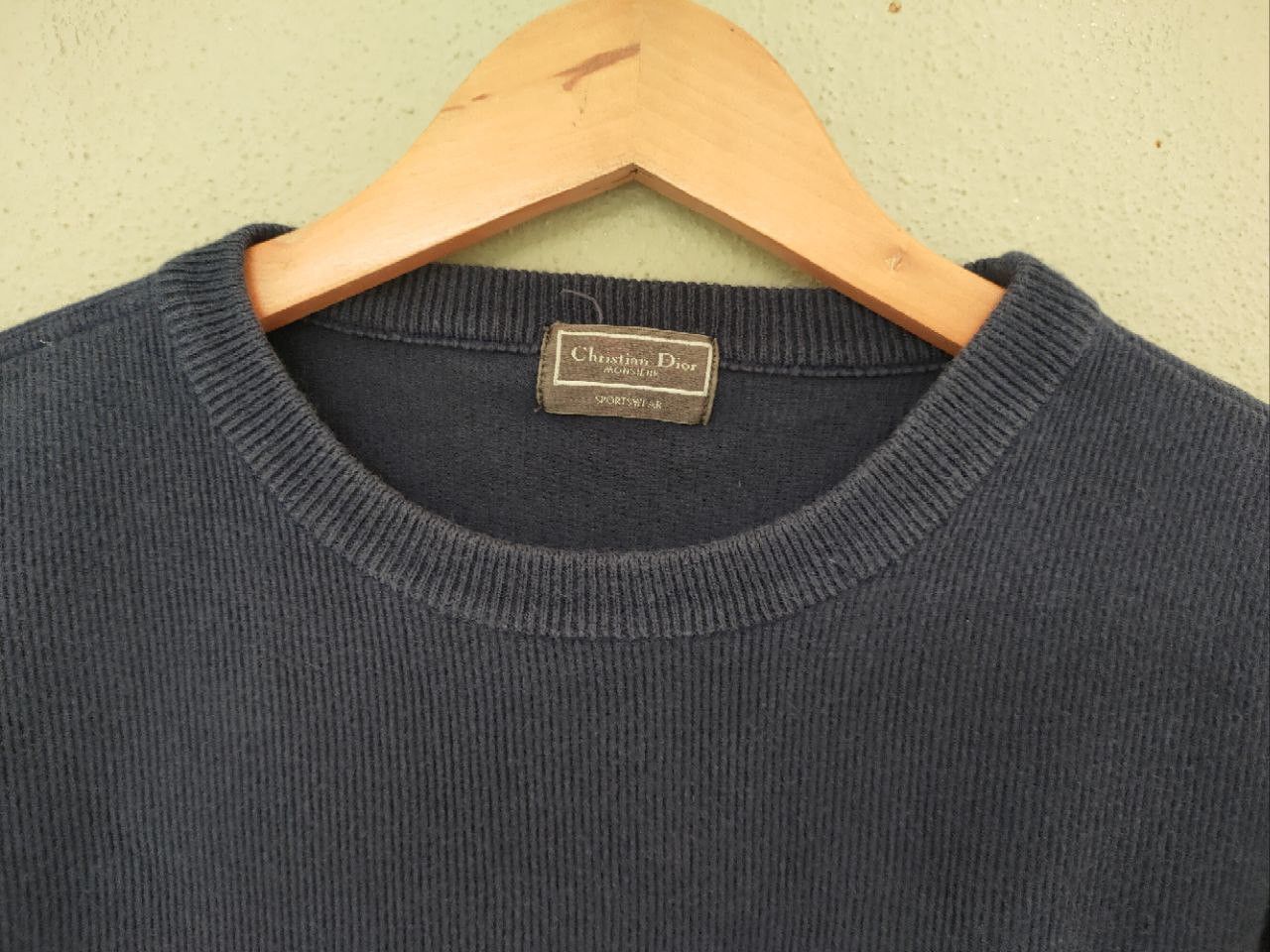 Christian Dior Monsieur Vintage Christian Dior Faded Sweatshirt Size S / US 4 / IT 40 - 4 Thumbnail