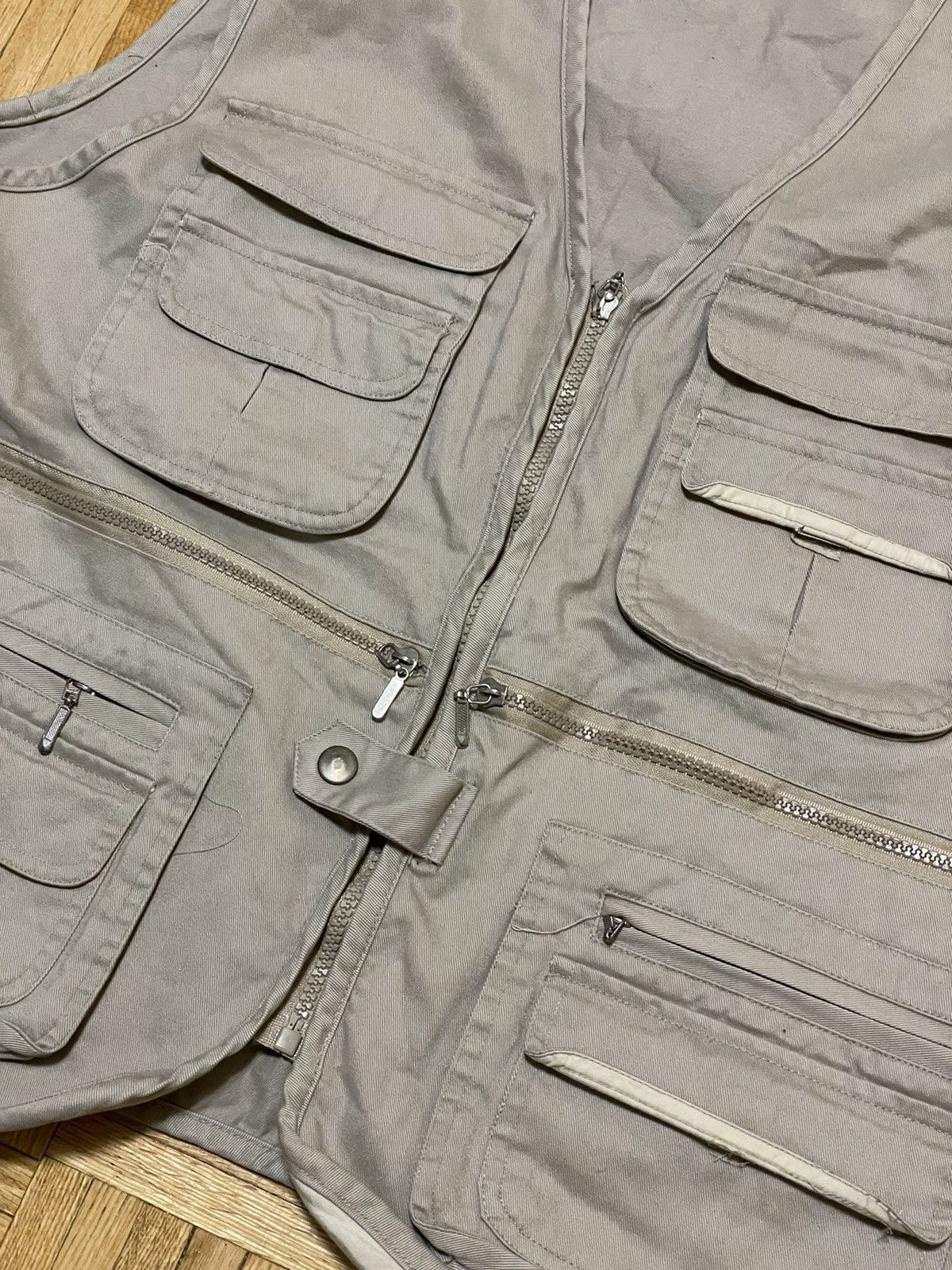 Japanese Brand Vintage Japanese Fisherman Vest Size US L / EU 52-54 / 3 - 3 Thumbnail