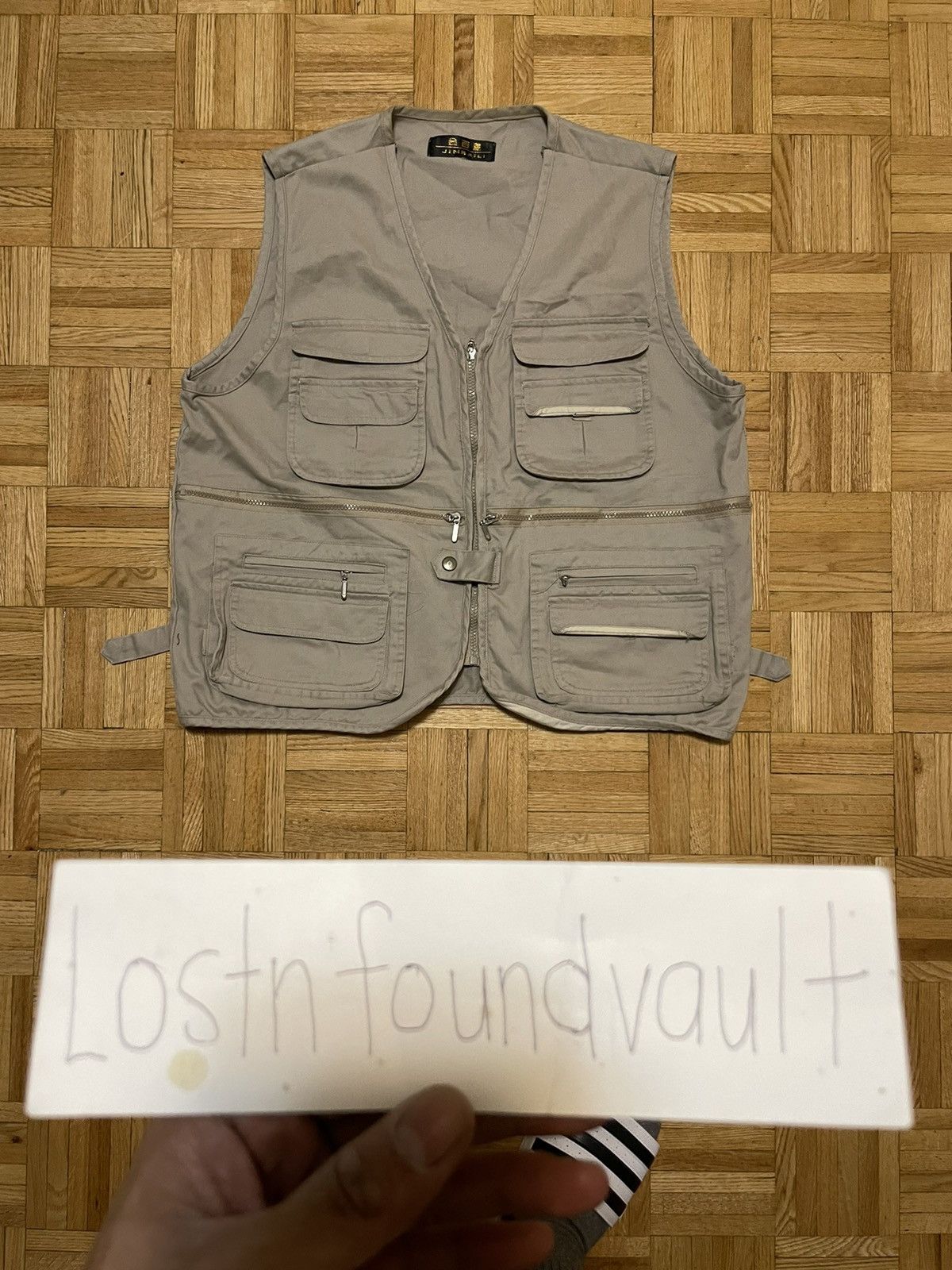 Japanese Brand Vintage Japanese Fisherman Vest Size US L / EU 52-54 / 3 - 12 Thumbnail