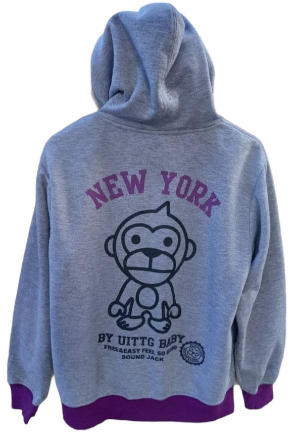 Japanese Brand Vintage Baby Milo Full Zipper Hoodies Size S / US 4 / IT 40 - 7 Thumbnail