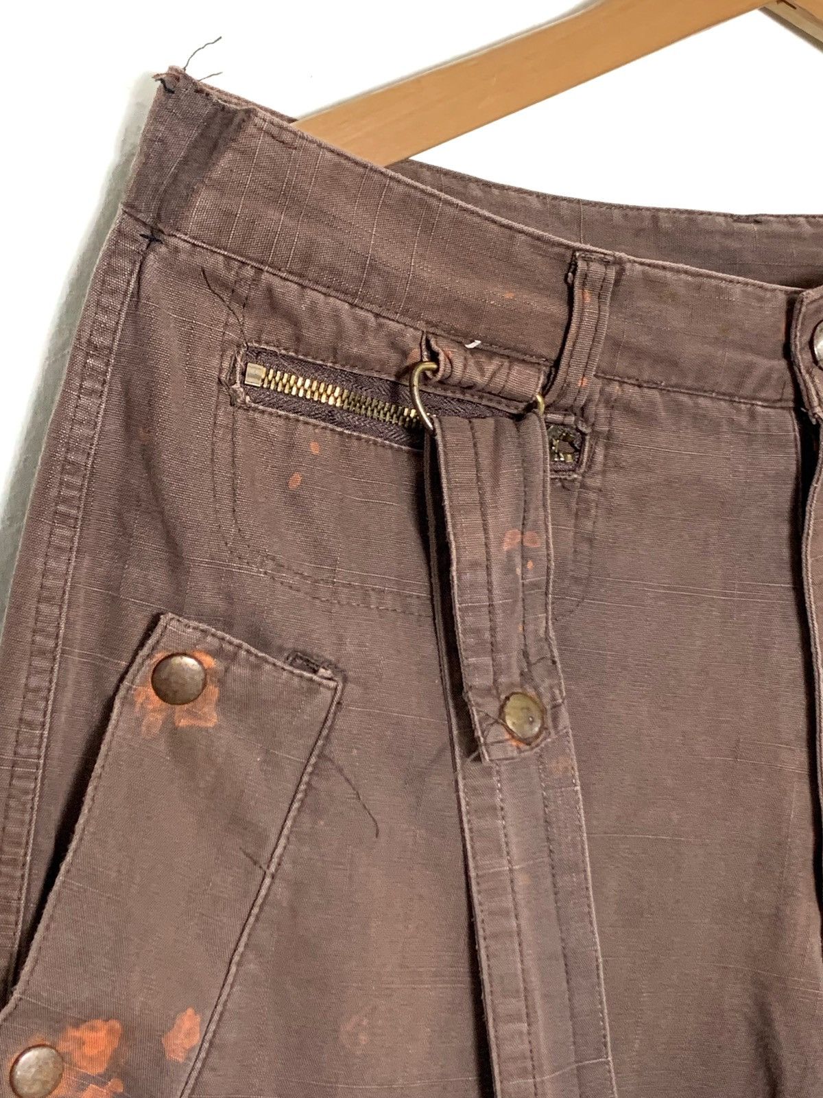 20471120 Tactical Bondage Parachute Cargo Travis Scott Style Pants Size US 31 - 6 Thumbnail
