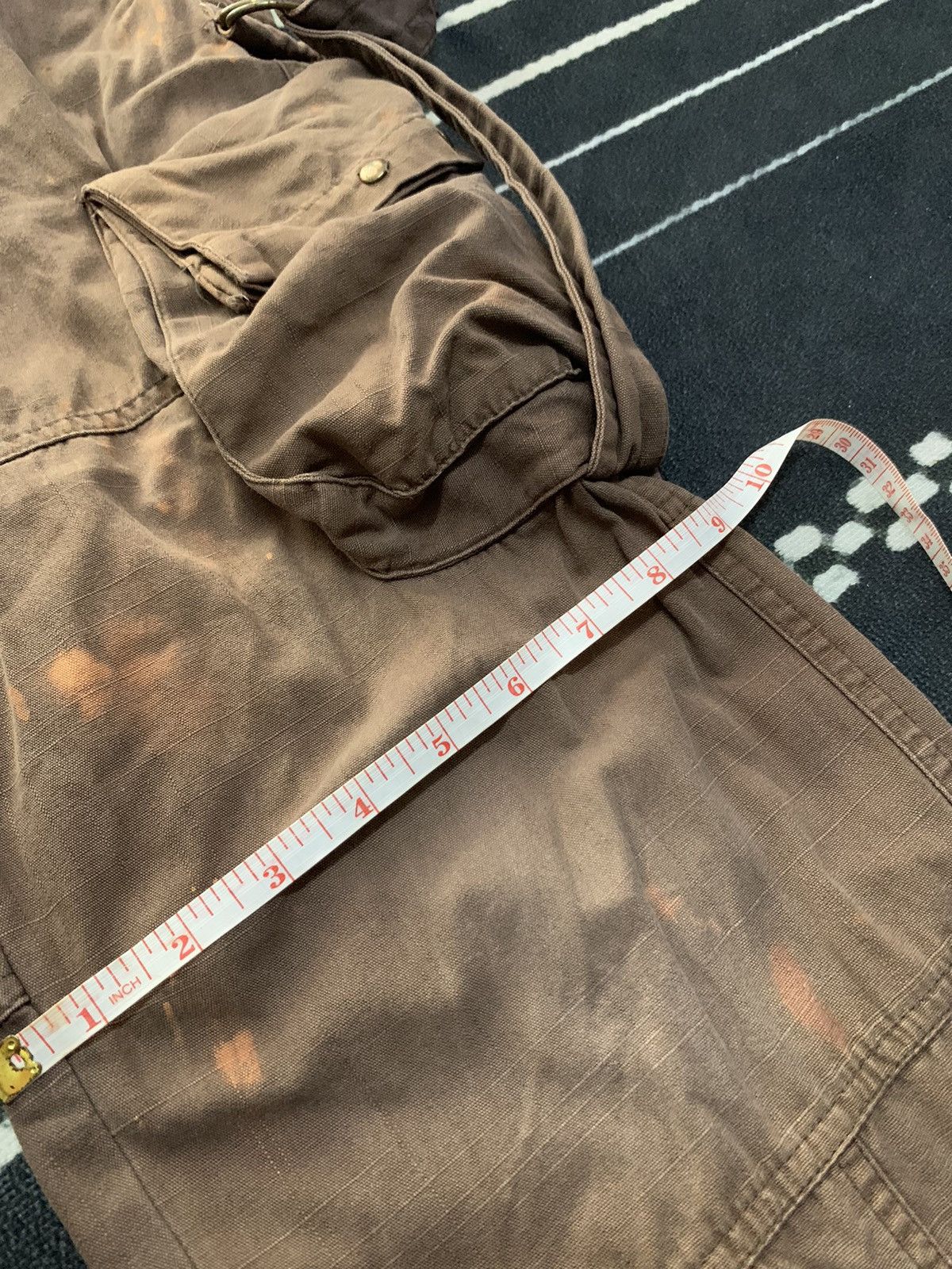 20471120 Tactical Bondage Parachute Cargo Travis Scott Style Pants Size US 31 - 25 Thumbnail