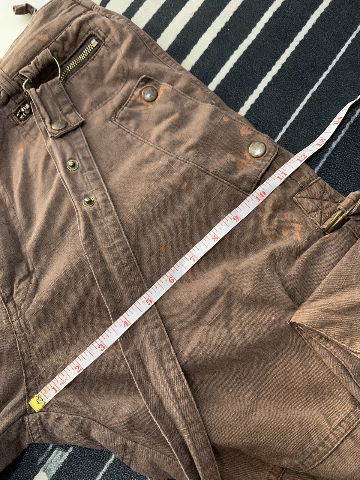20471120 Tactical Bondage Parachute Cargo Travis Scott Style Pants Size US 31 - 24 Thumbnail