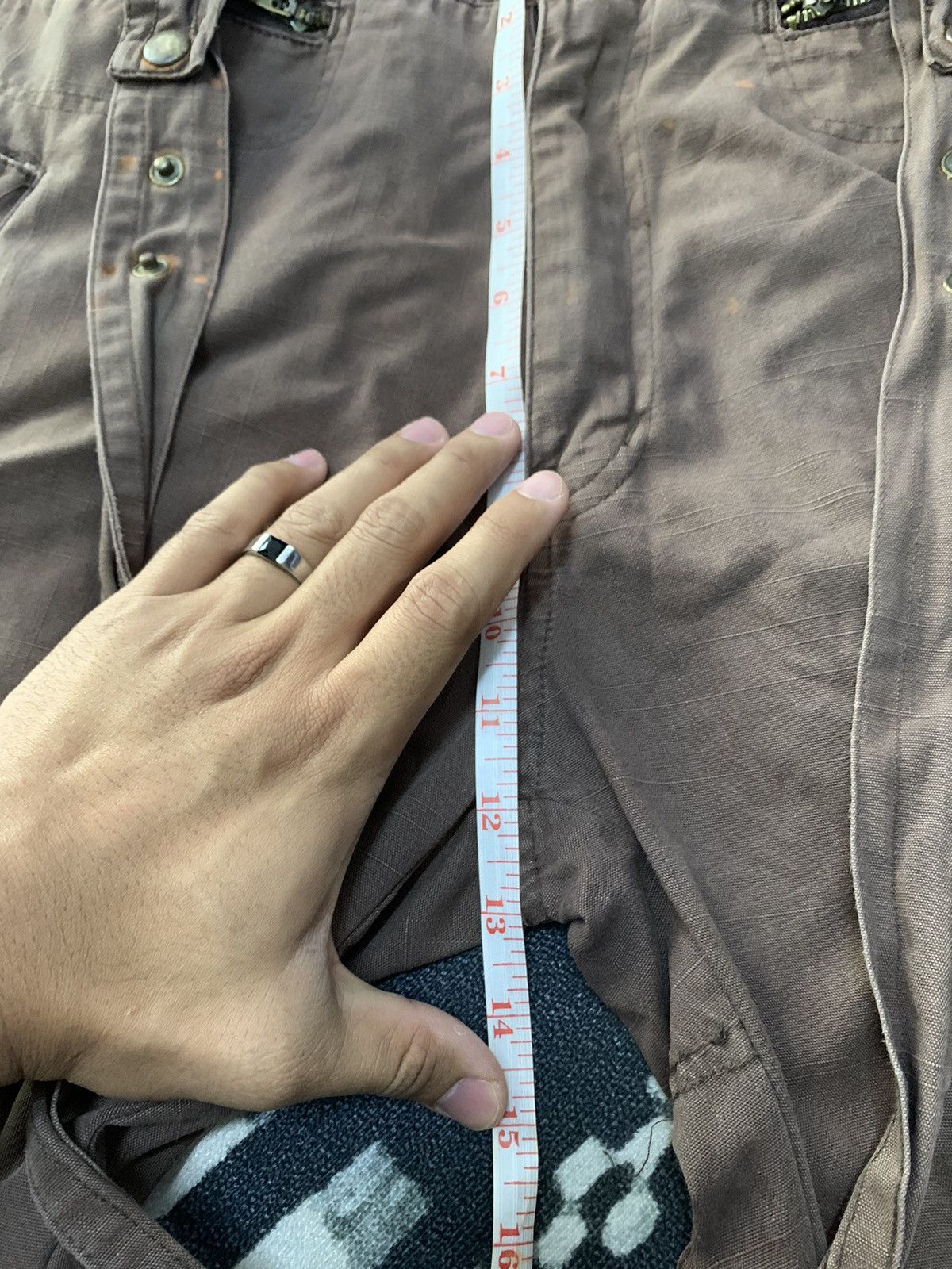 20471120 Tactical Bondage Parachute Cargo Travis Scott Style Pants Size US 31 - 23 Thumbnail