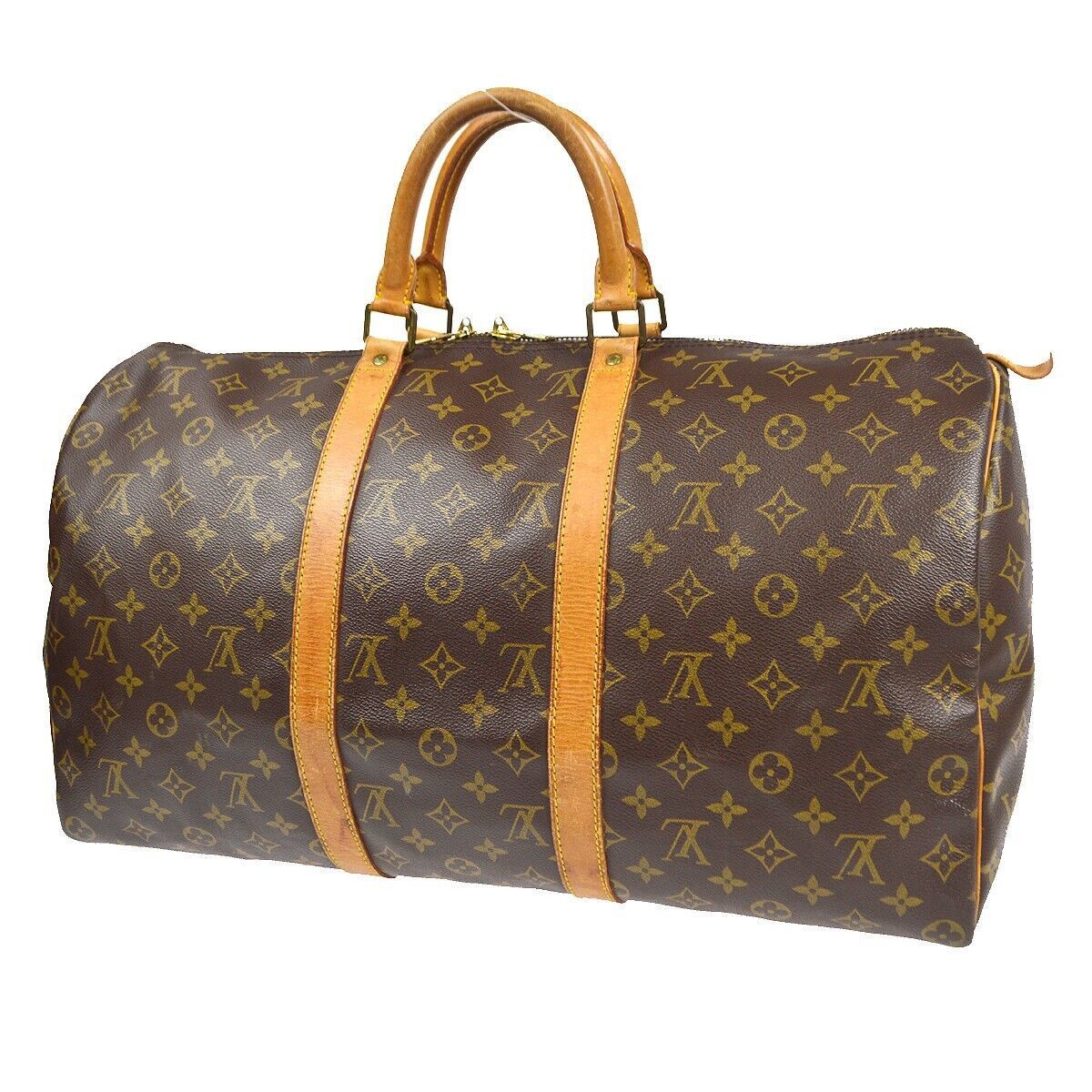 Louis Vuitton Keepall 50 Duffle Bag Size ONE SIZE - 2 Thumbnail