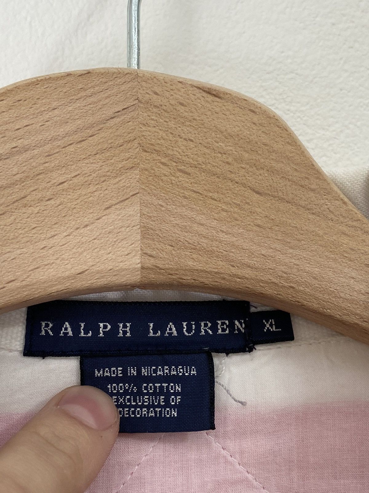 Vintage Polo Ralph Lauren Long Sleeve Polo Size XL / US 12-14 / IT 48-50 - 4 Thumbnail
