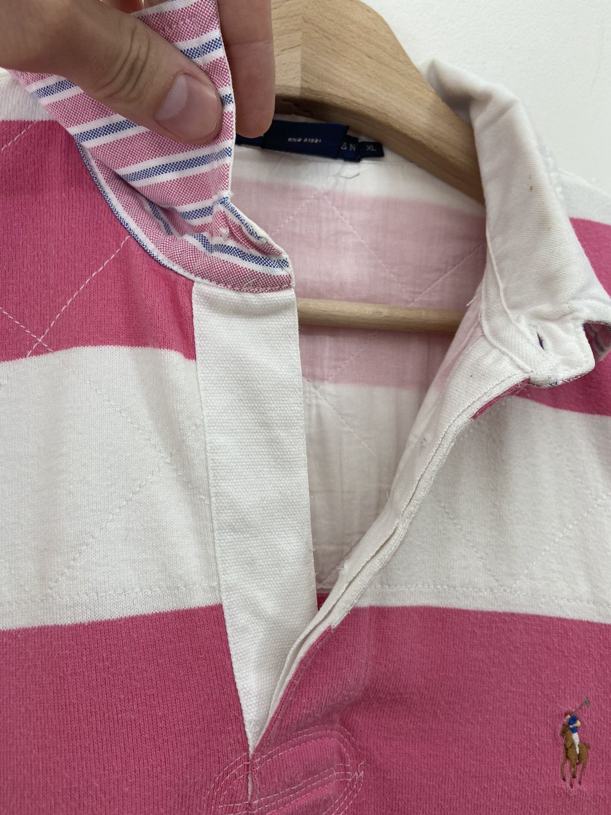 Vintage Polo Ralph Lauren Long Sleeve Polo Size XL / US 12-14 / IT 48-50 - 10 Thumbnail