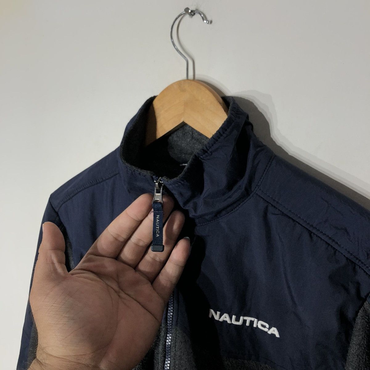 Japanese Brand × Nautica Nautica Fleece Zipper Jacket Size US XL / EU 56 / 4 - 6 Thumbnail