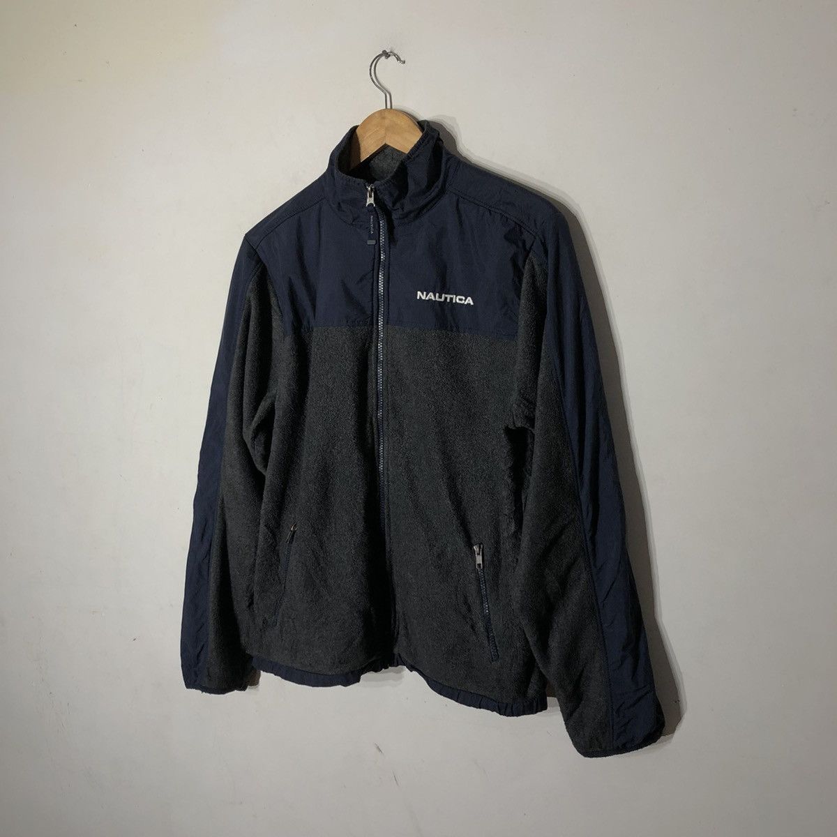 Japanese Brand × Nautica Nautica Fleece Zipper Jacket Size US XL / EU 56 / 4 - 2 Thumbnail