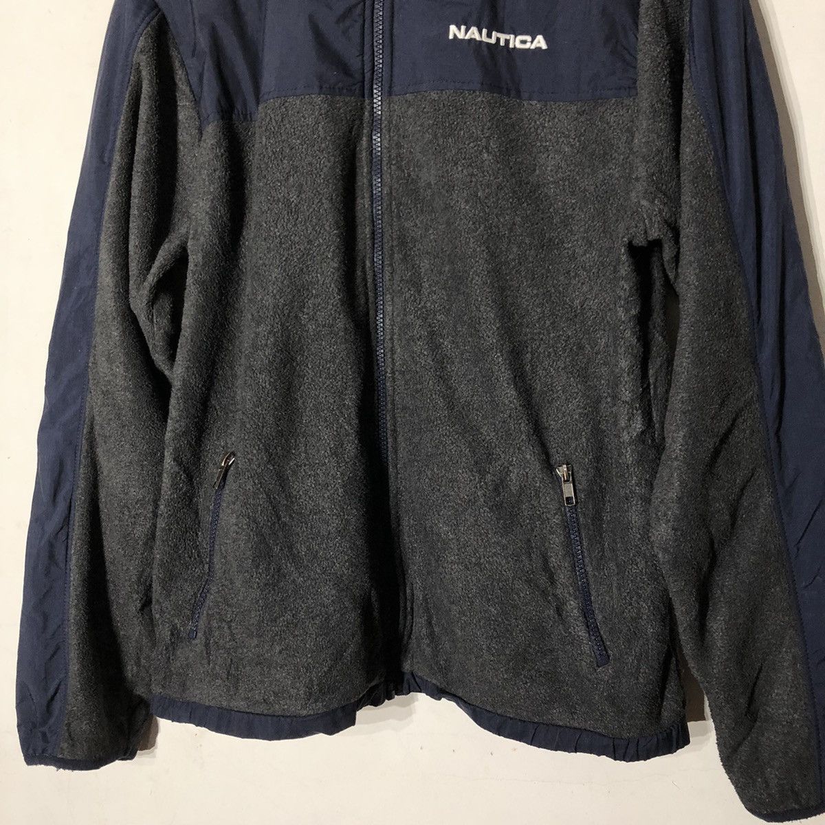 Japanese Brand × Nautica Nautica Fleece Zipper Jacket Size US XL / EU 56 / 4 - 5 Thumbnail