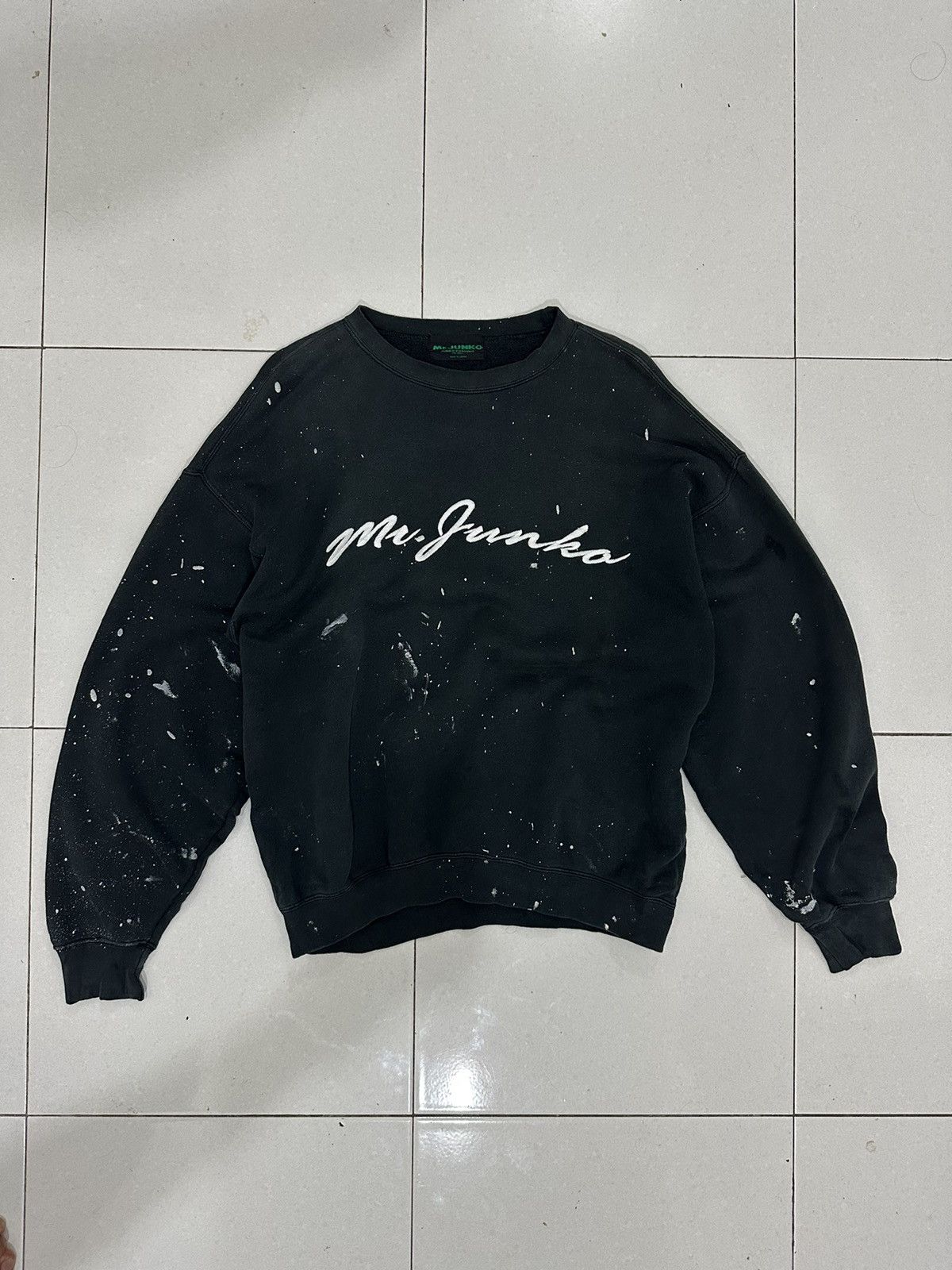 Mr. Junko 90’s Mr.Junko Plain Splash Embroid Sweatshirt Size US L / EU 52-54 / 3 - 2 Thumbnail