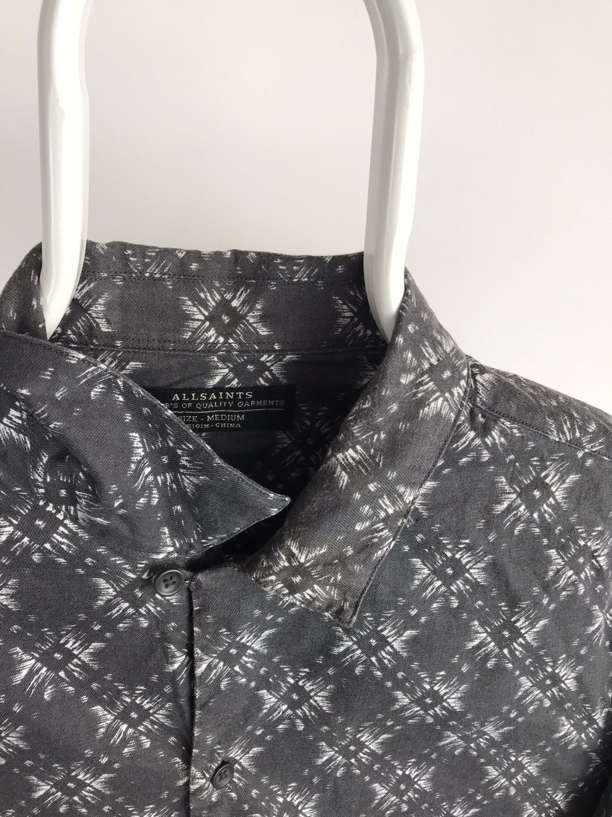 Allsaints × Vintage Vintage All Saints Monogram Graphical Print Long Sleeve Size US M / EU 48-50 / 2 - 4 Thumbnail