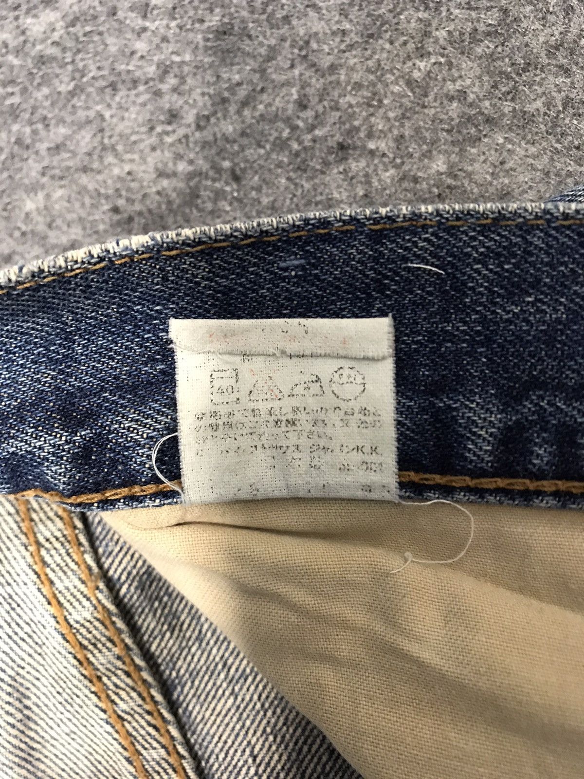 Levi's Vintage Clothing Selvedge Big E Levi's Strauss Lot 502 Rugged Distressed Size US 32 / EU 48 - 9 Thumbnail