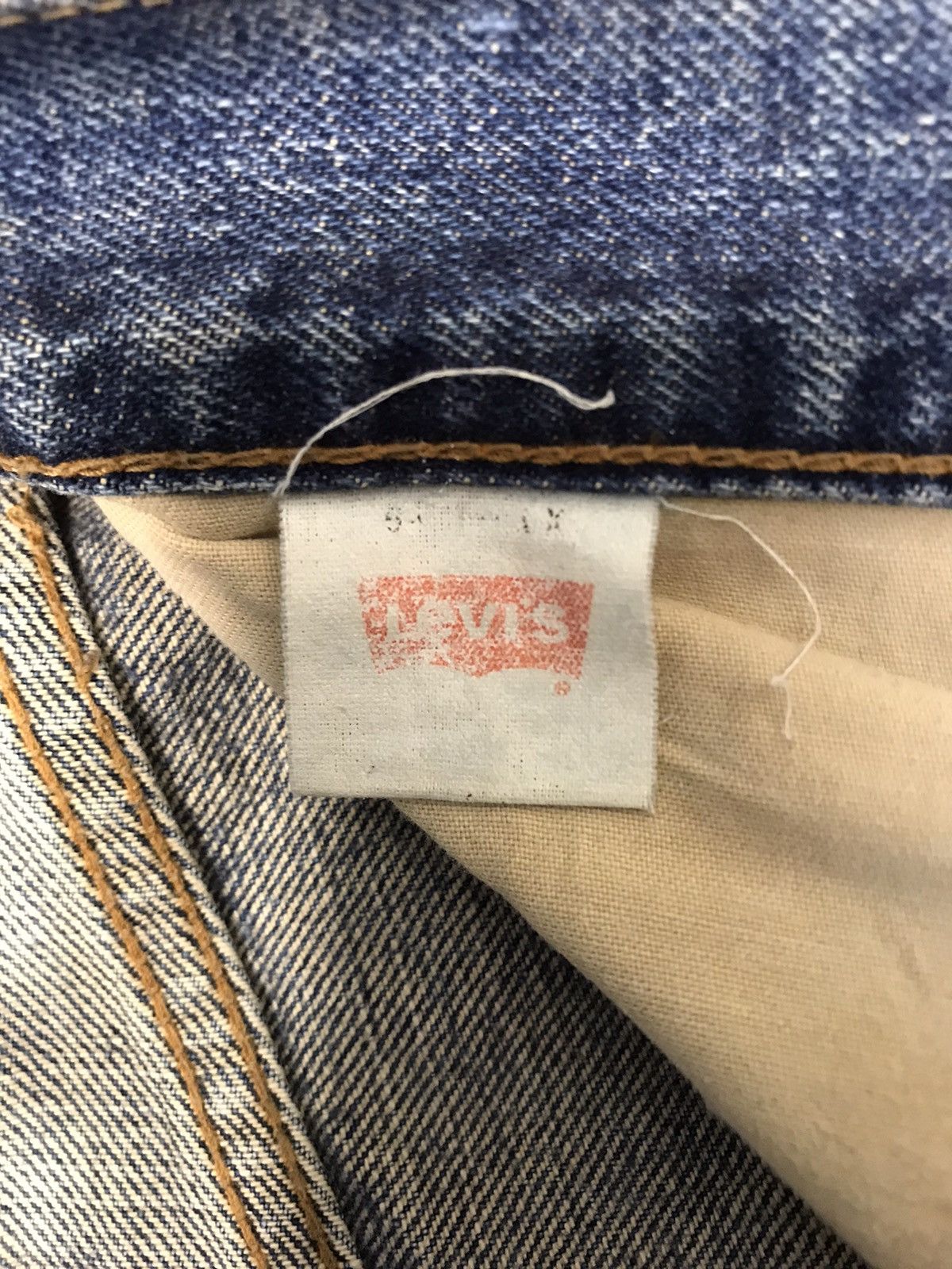 Levi's Vintage Clothing Selvedge Big E Levi's Strauss Lot 502 Rugged Distressed Size US 32 / EU 48 - 8 Thumbnail
