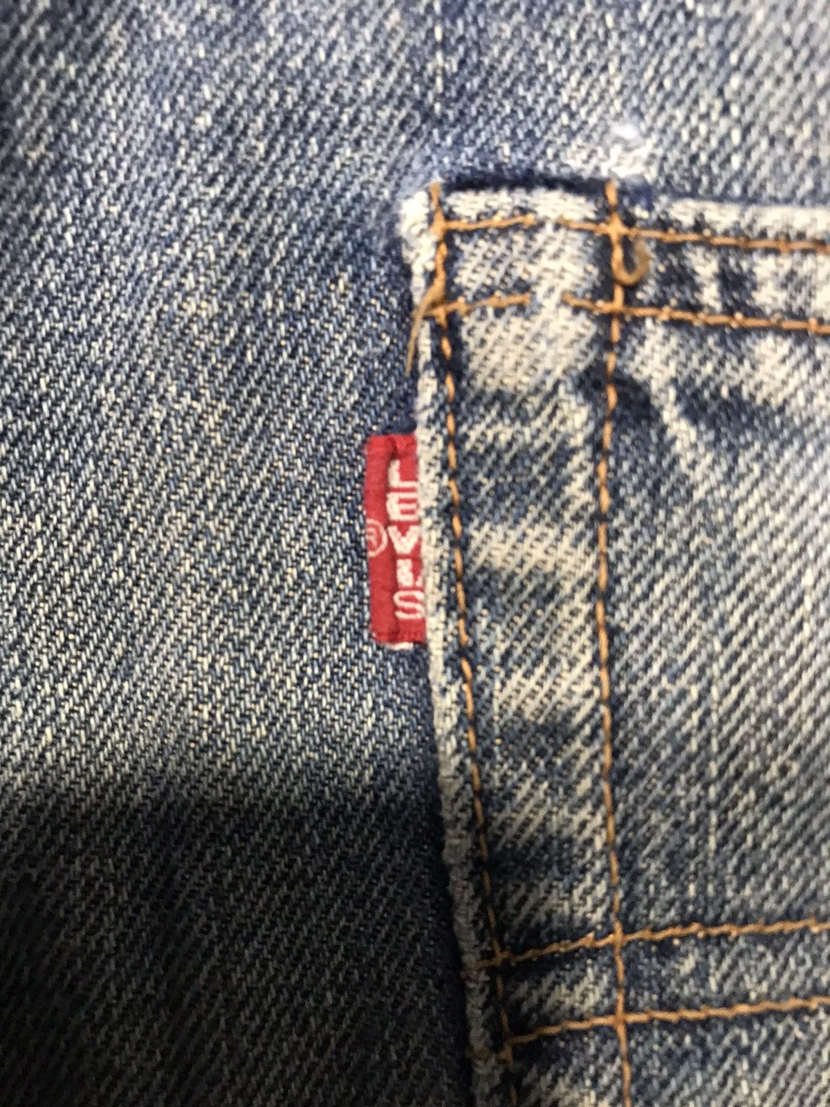 Levi's Vintage Clothing Selvedge Big E Levi's Strauss Lot 502 Rugged Distressed Size US 32 / EU 48 - 10 Thumbnail