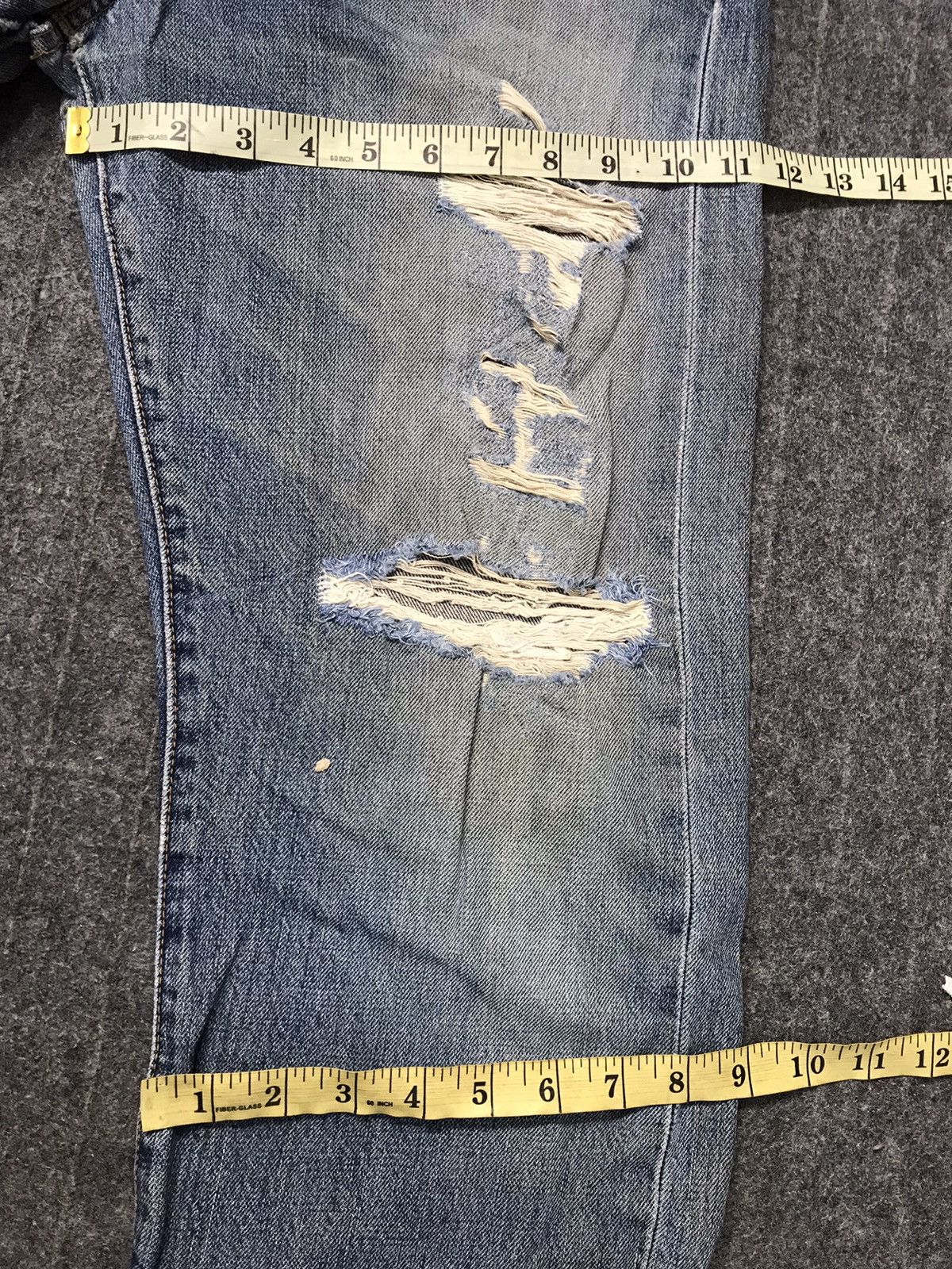 Levi's Vintage Clothing Selvedge Big E Levi's Strauss Lot 502 Rugged Distressed Size US 32 / EU 48 - 13 Thumbnail