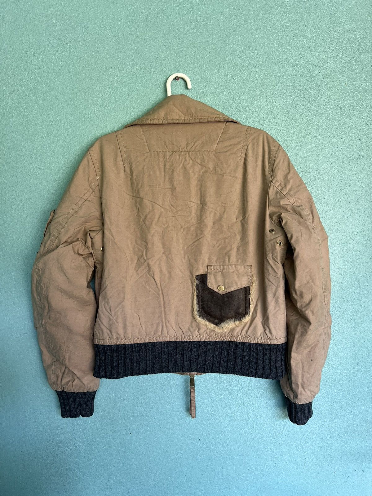 Dsquared2 × Vintage Vintage DSQUARED2 Patches style Bomber Jacket Size US M / EU 48-50 / 2 - 2 Thumbnail