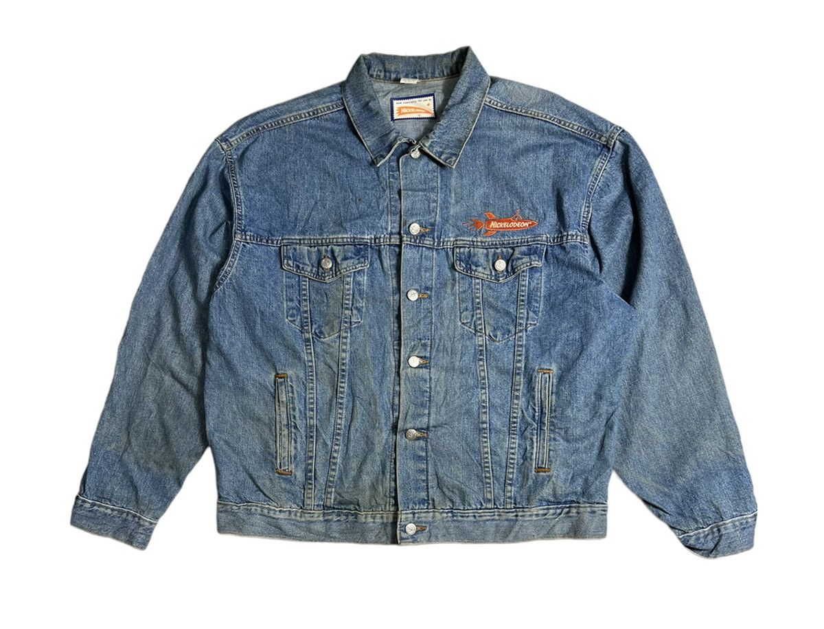 Nickelodeon Nickelodeon Denim Jacket Vintage Size US XL / EU 56 / 4 - 1 Thumbnail