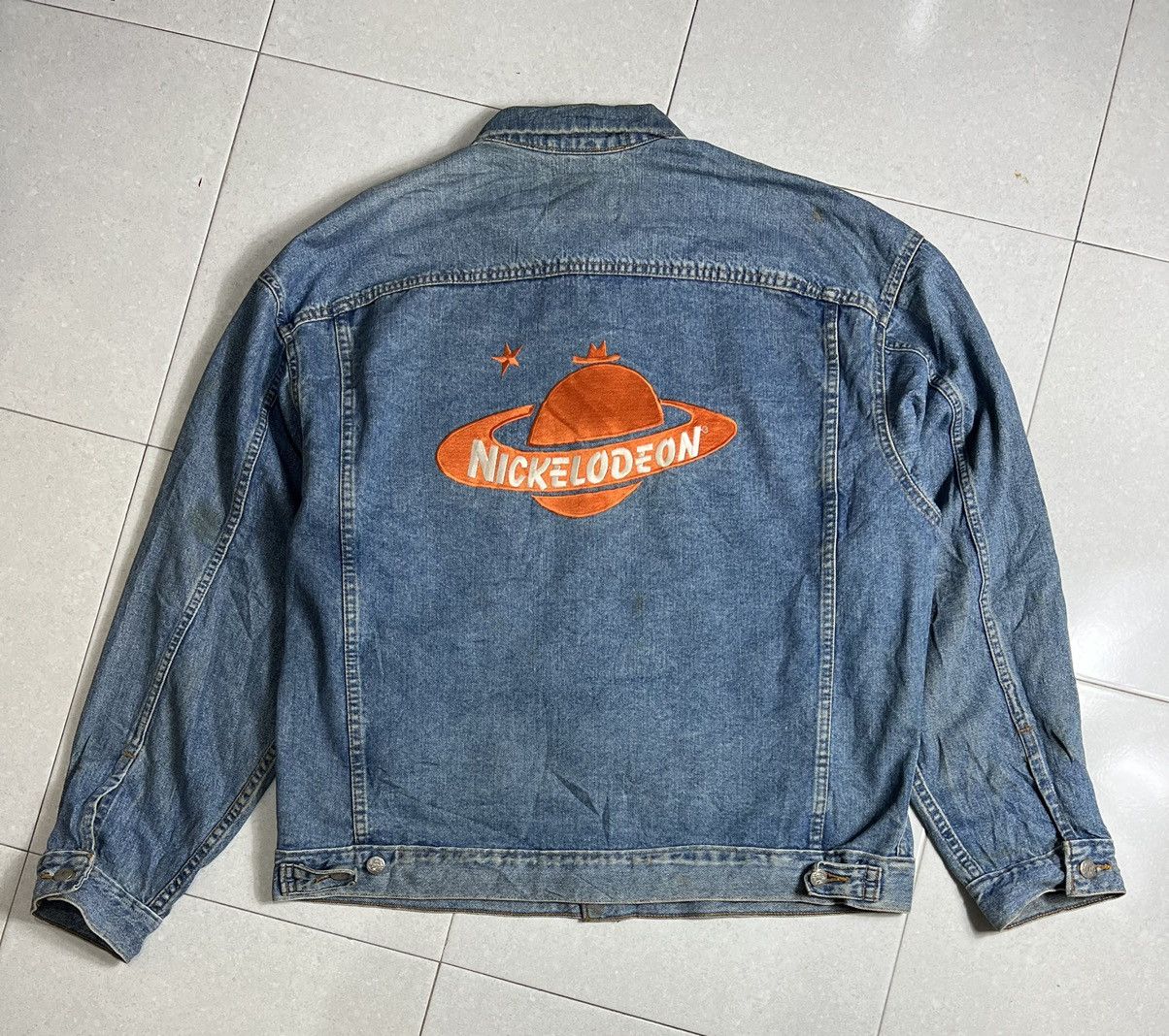 Nickelodeon Nickelodeon Denim Jacket Vintage Size US XL / EU 56 / 4 - 2 Thumbnail