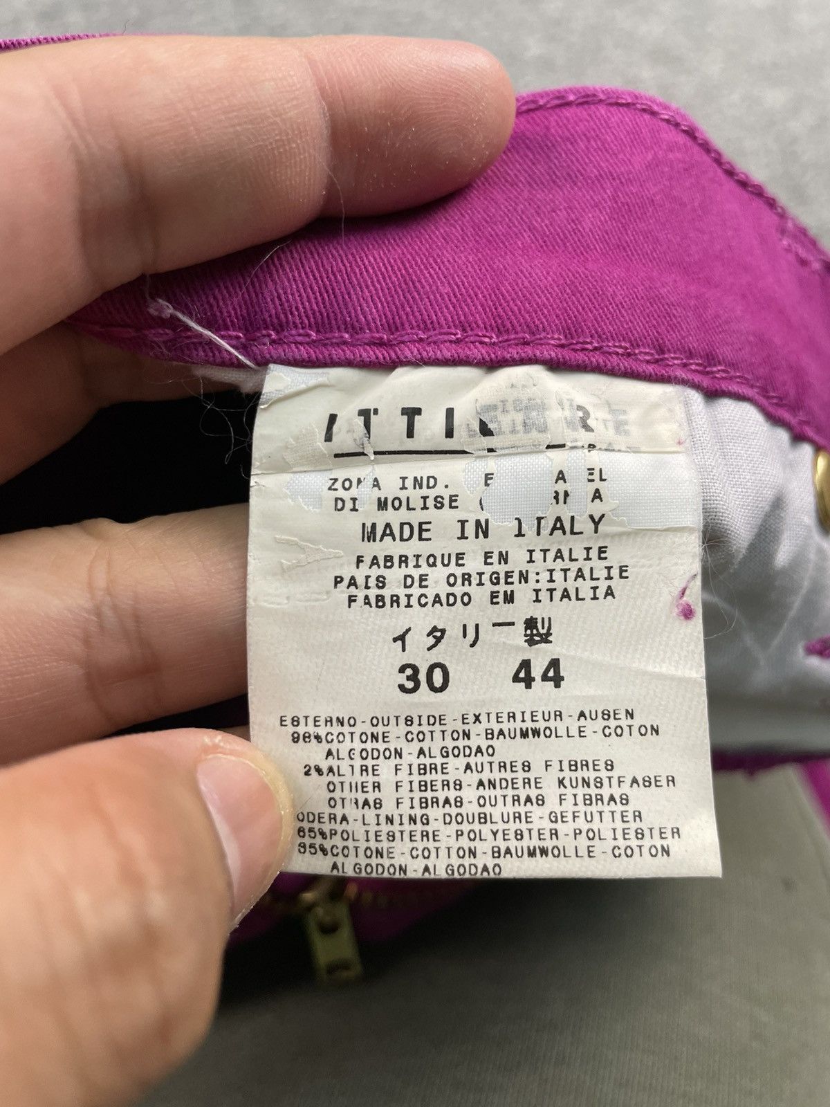 Versace Versace Jeans Couture Pants Stretch Medusa Head Size 29" - 7 Thumbnail
