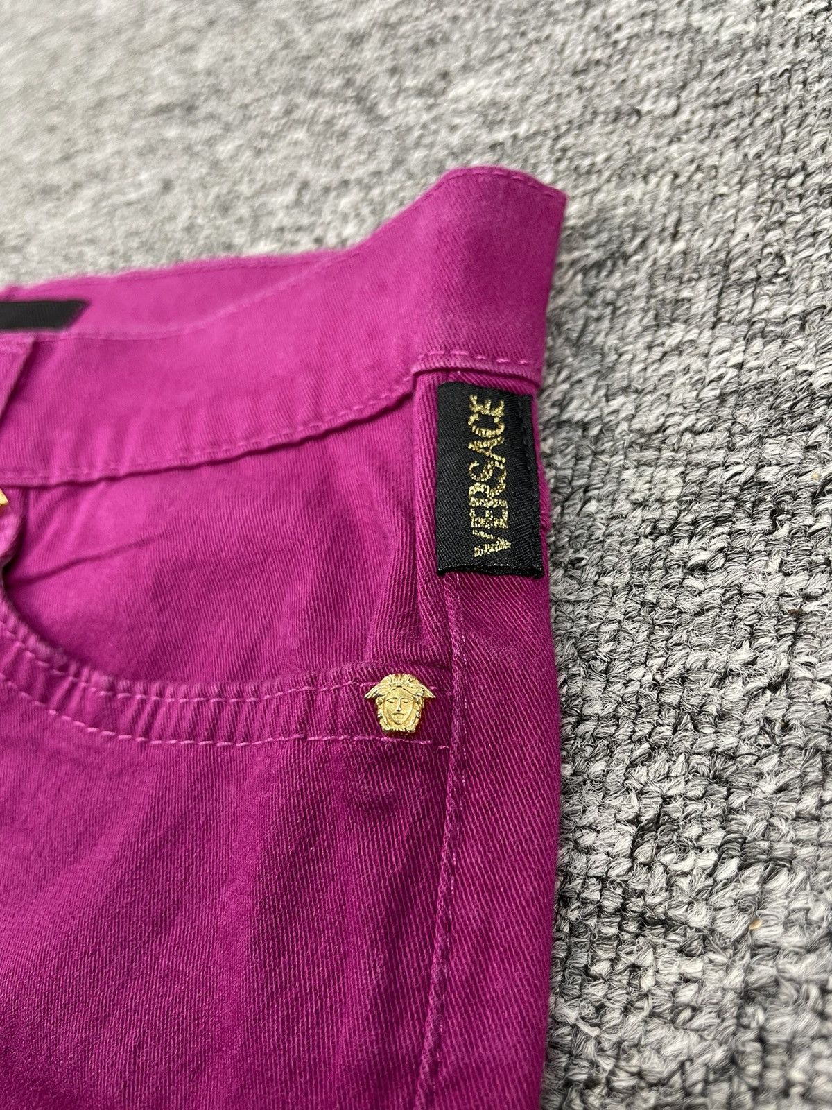 Versace Versace Jeans Couture Pants Stretch Medusa Head Size 29" - 5 Thumbnail