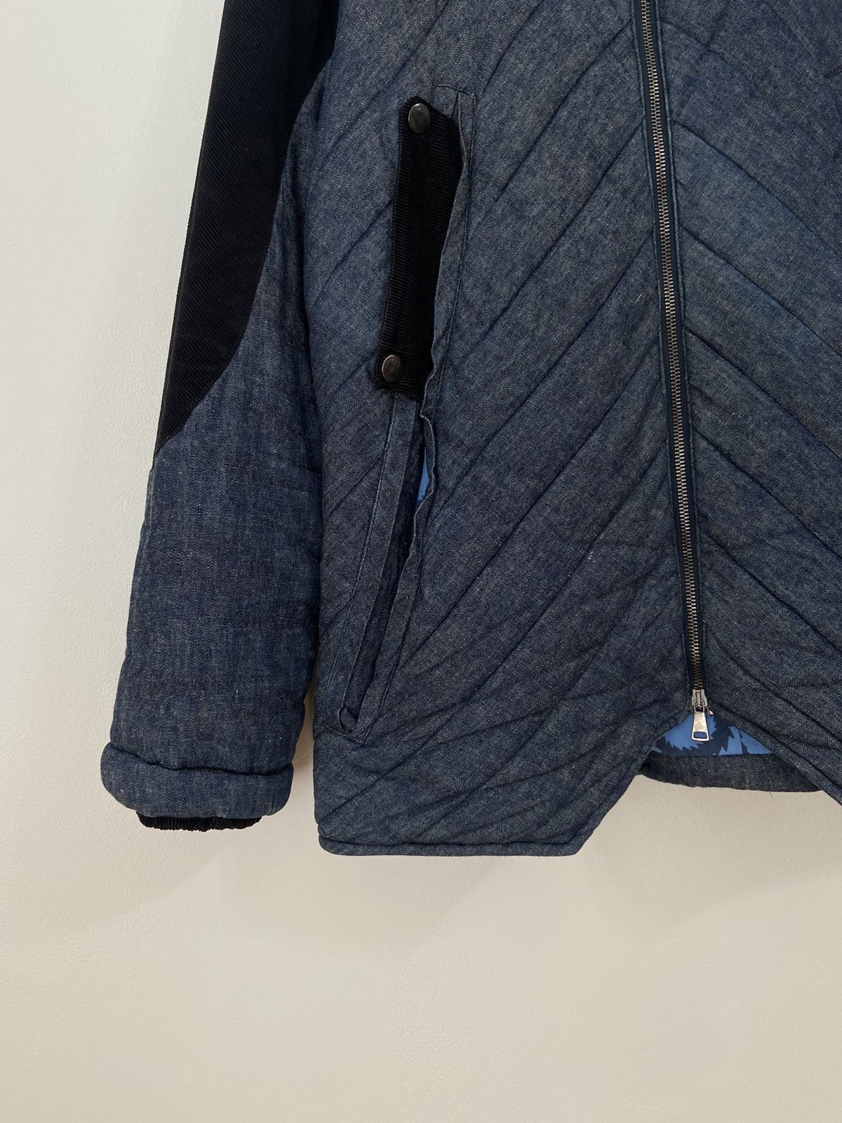 Vivienne Westwood Vivienne Westwood Denim Quilted Jacket Big Orb Logo Size US L / EU 52-54 / 3 - 4 Thumbnail