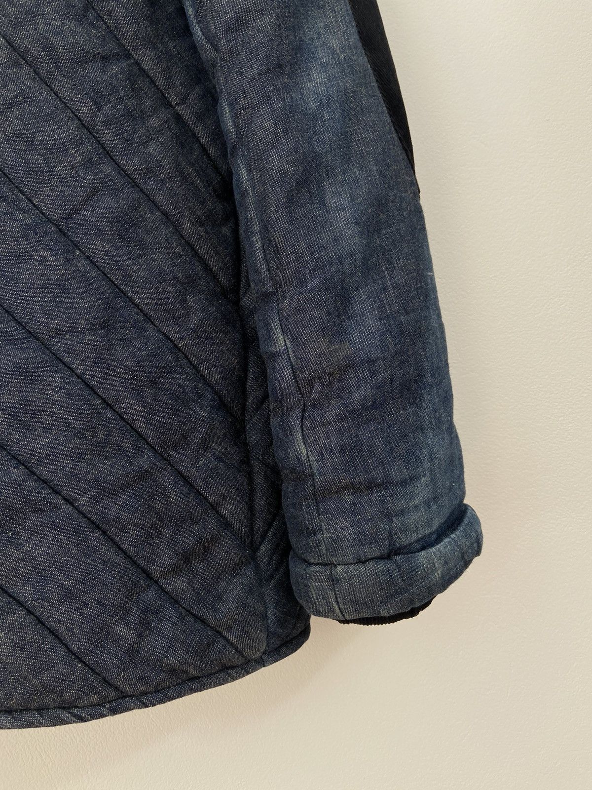 Vivienne Westwood Vivienne Westwood Denim Quilted Jacket Big Orb Logo Size US L / EU 52-54 / 3 - 23 Thumbnail