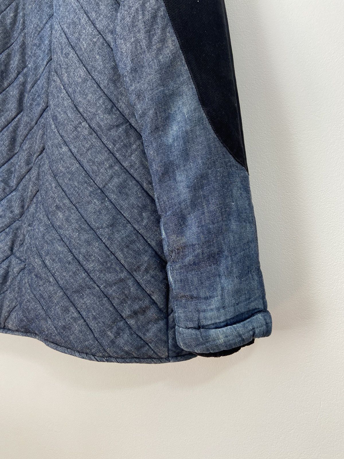 Vivienne Westwood Vivienne Westwood Denim Quilted Jacket Big Orb Logo Size US L / EU 52-54 / 3 - 22 Thumbnail
