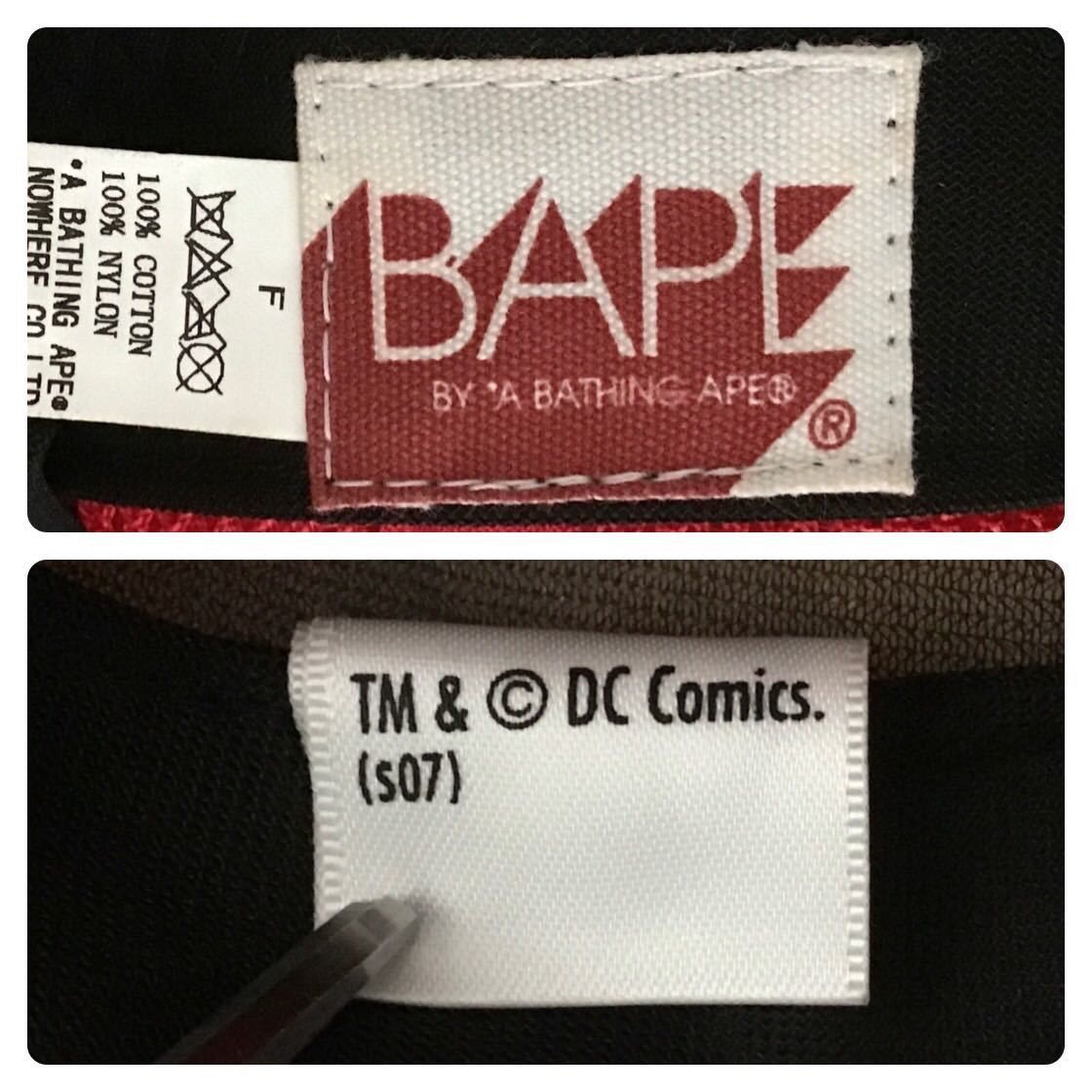 Bape × DC Comics BAPE × DC Comics trucker hat cap Batman Superman Size ONE SIZE - 7 Thumbnail