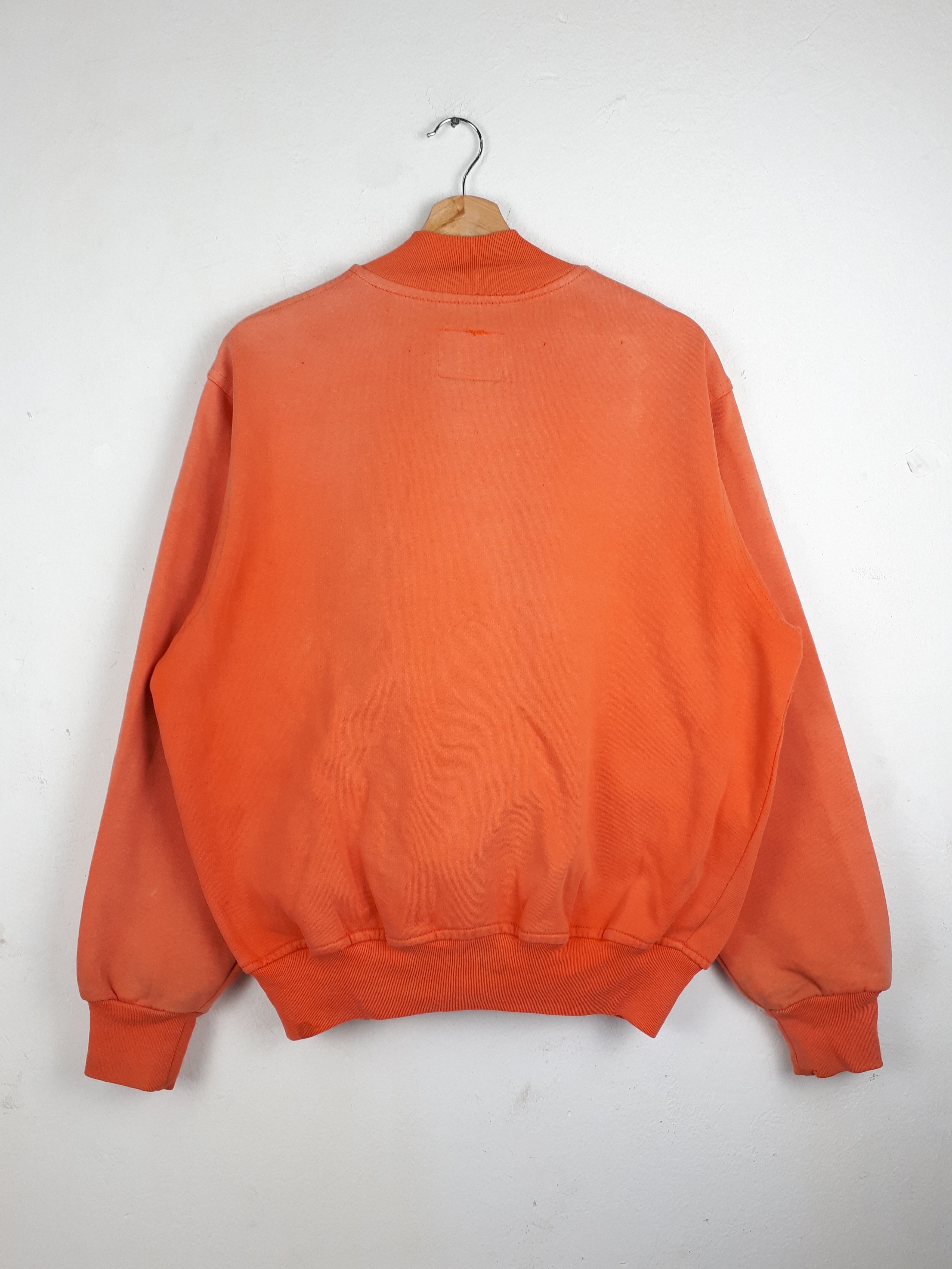 Vintage Sun Faded Game Sportswear Buttoned Up Orange Tiger Sweater Size US L / EU 52-54 / 3 - 6 Thumbnail