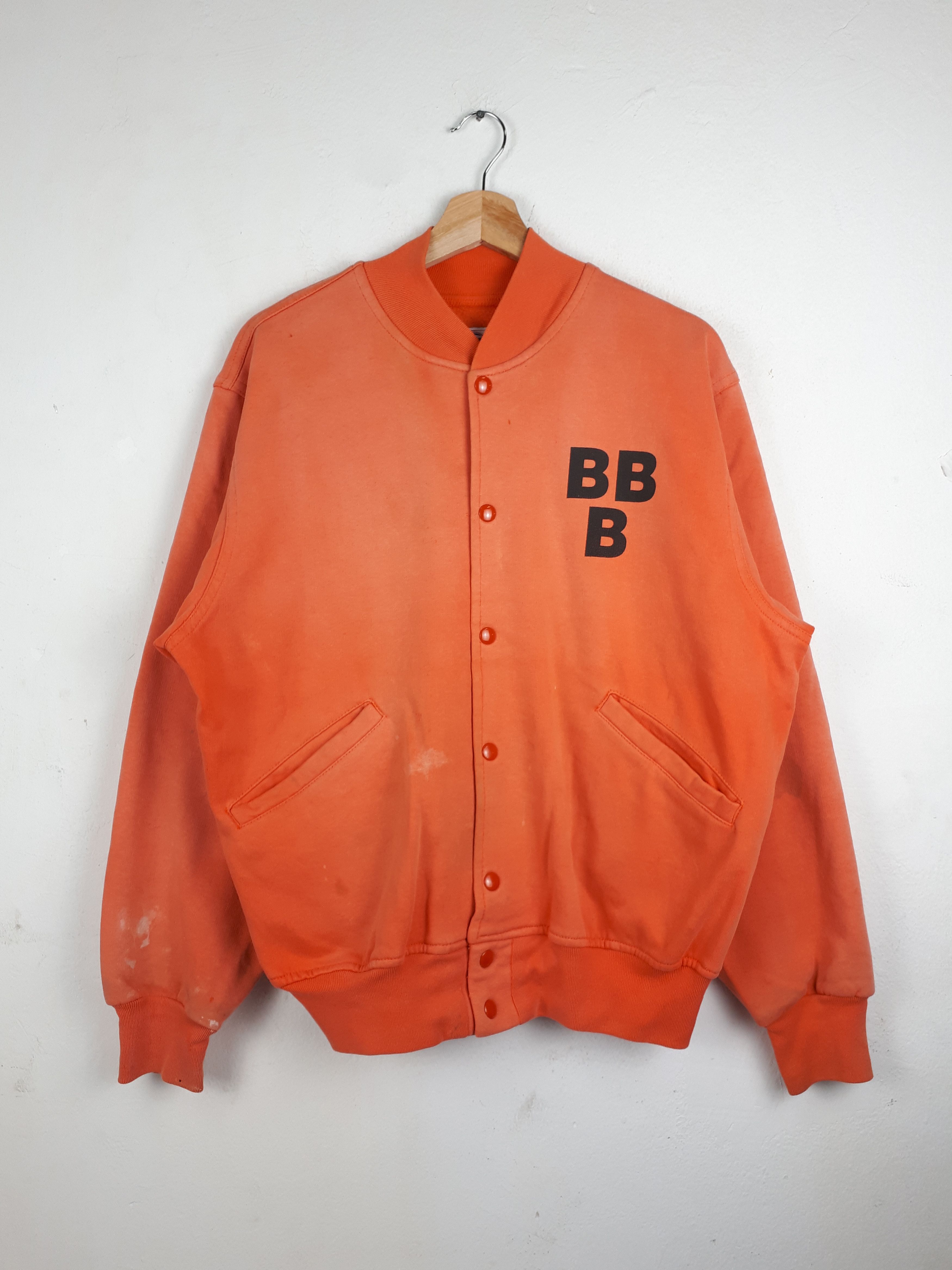 Vintage Sun Faded Game Sportswear Buttoned Up Orange Tiger Sweater Size US L / EU 52-54 / 3 - 1 Thumbnail