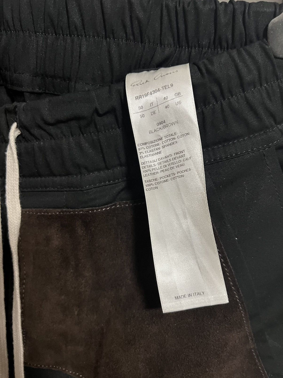 Rick Owens FW19 Larry Runway Cargo Joggers Size US 34 / EU 50 - 6 Thumbnail