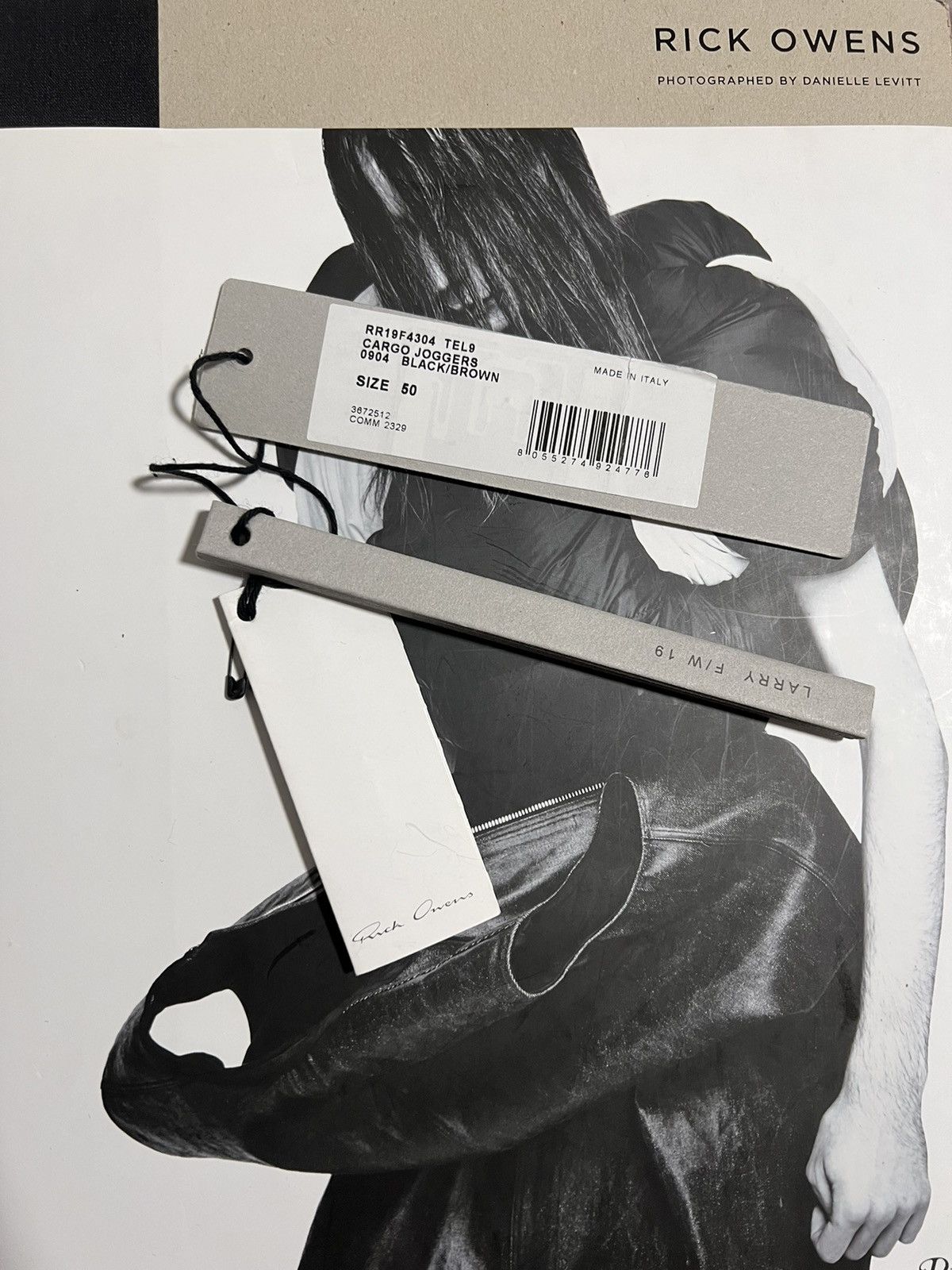 Rick Owens FW19 Larry Runway Cargo Joggers Size US 34 / EU 50 - 10 Thumbnail