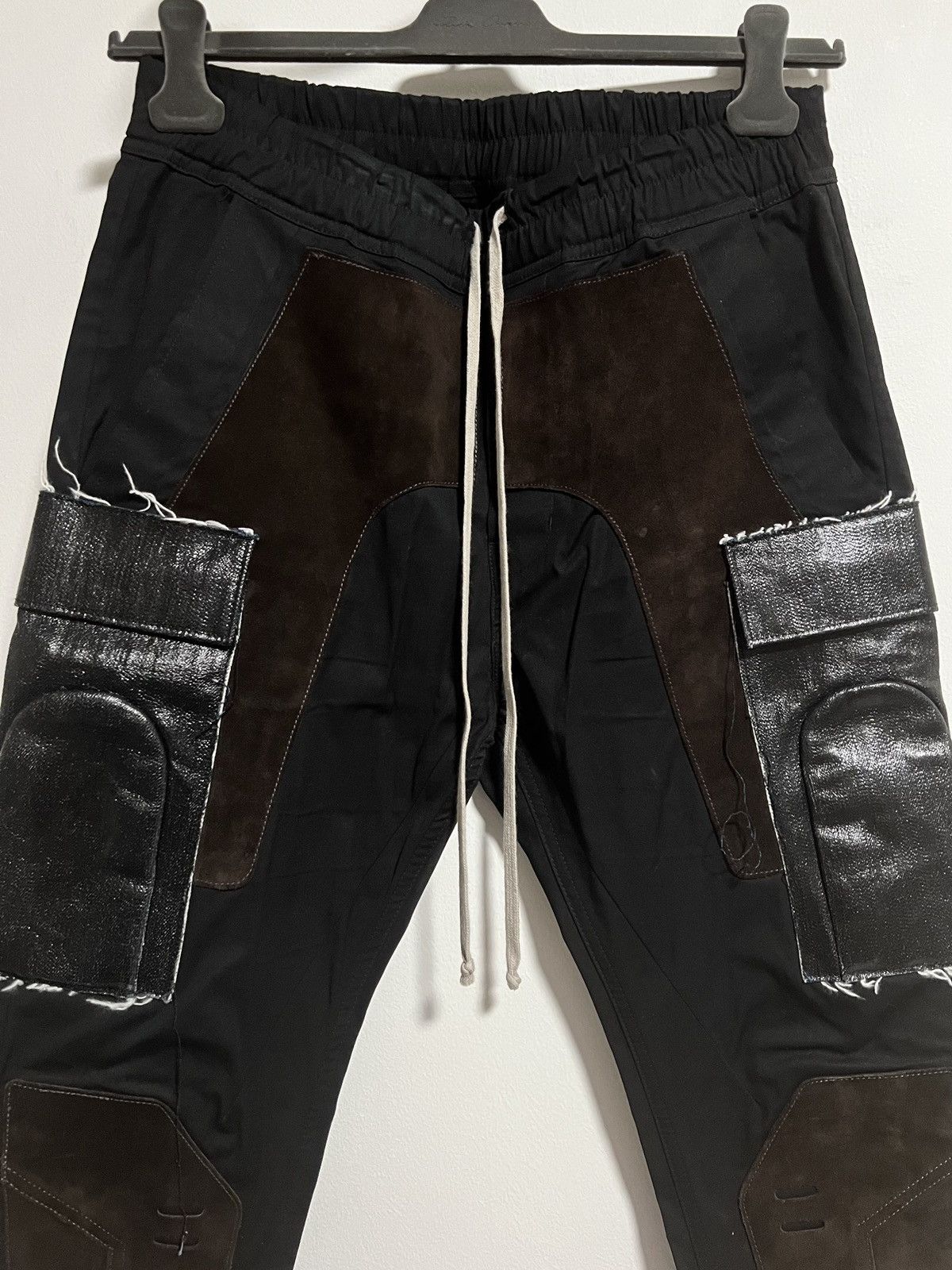 Rick Owens FW19 Larry Runway Cargo Joggers Size US 34 / EU 50 - 3 Thumbnail