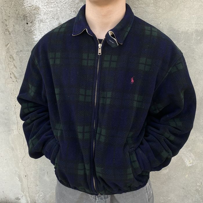 Polo Ralph Lauren Polo Ralph Lauren Rare fleece Harrington | Grailed