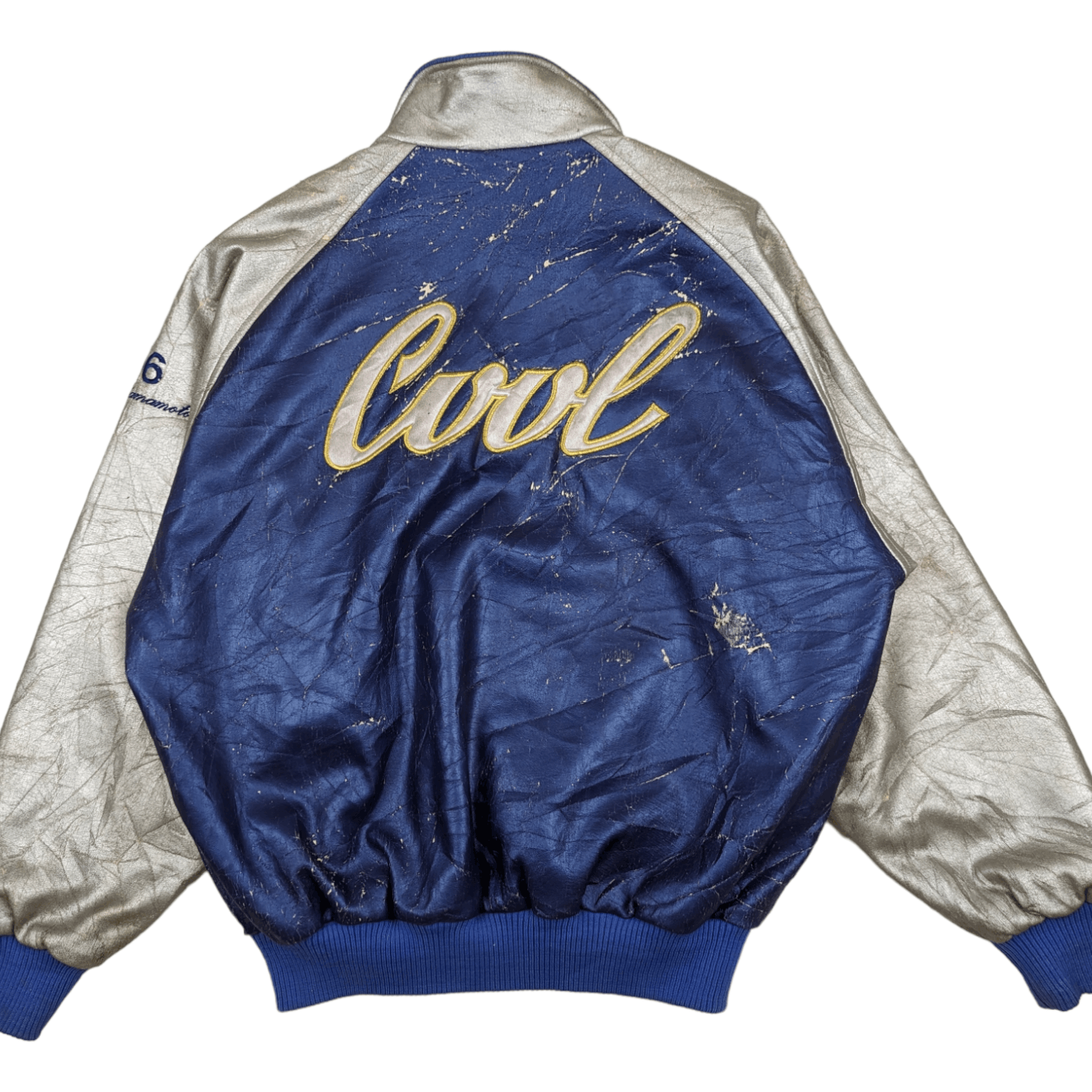 Mizuno Vintage 80's MIZUNO Cool Baseball Varsity Jacket Size US L / EU 52-54 / 3 - 6 Thumbnail