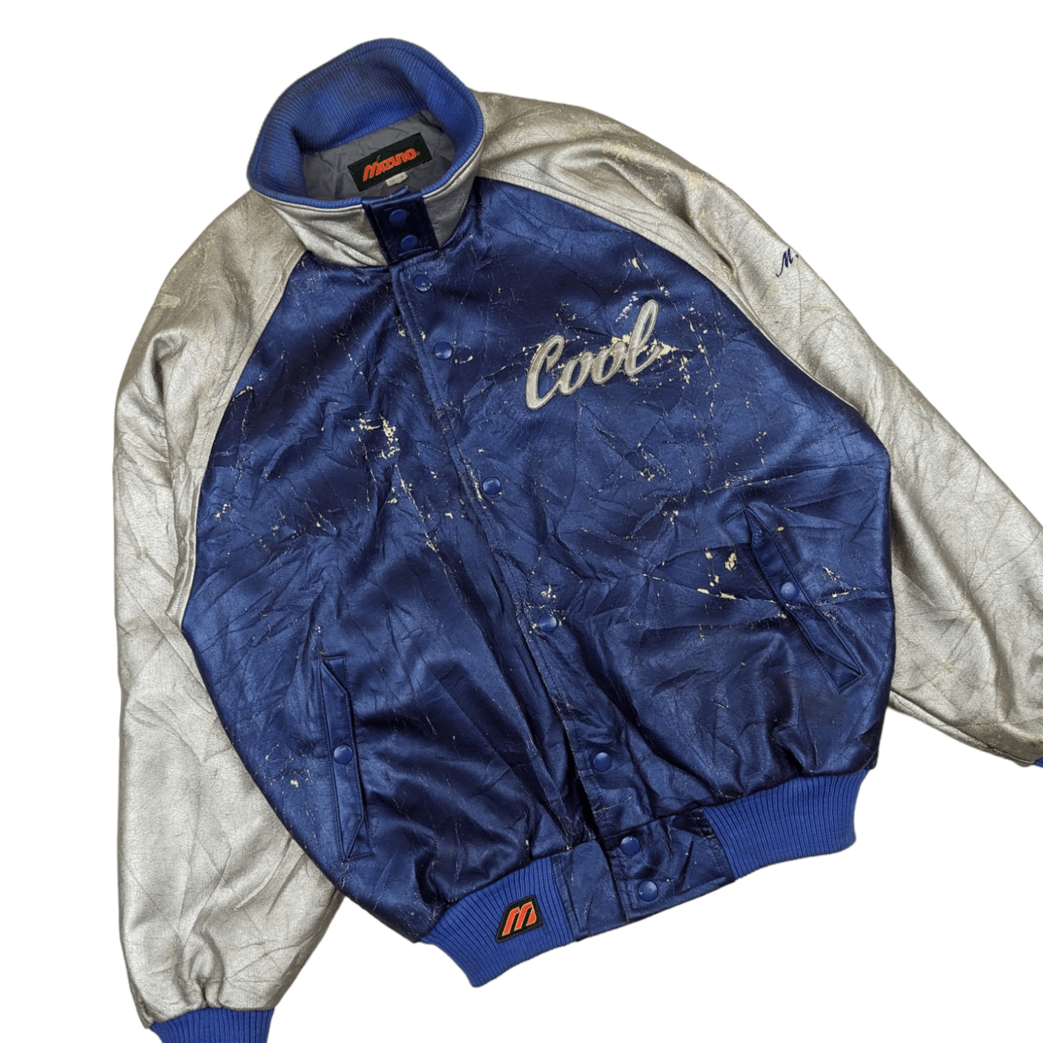 Mizuno Vintage 80's MIZUNO Cool Baseball Varsity Jacket Size US L / EU 52-54 / 3 - 2 Thumbnail