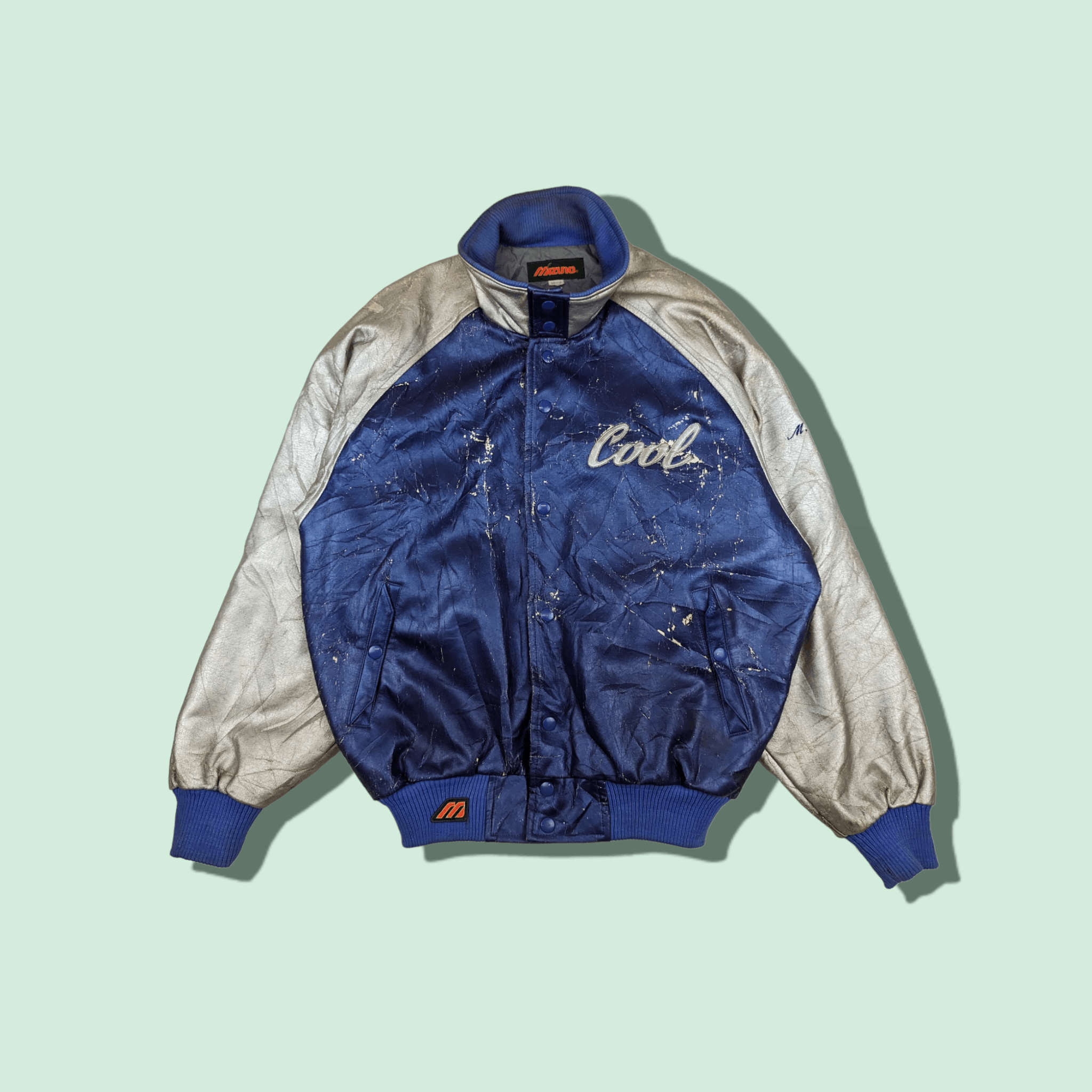 Mizuno NBA Varsity Jacket Vintage 80 s MIZUNO Cool Baseball Varsity Jacket Grailed