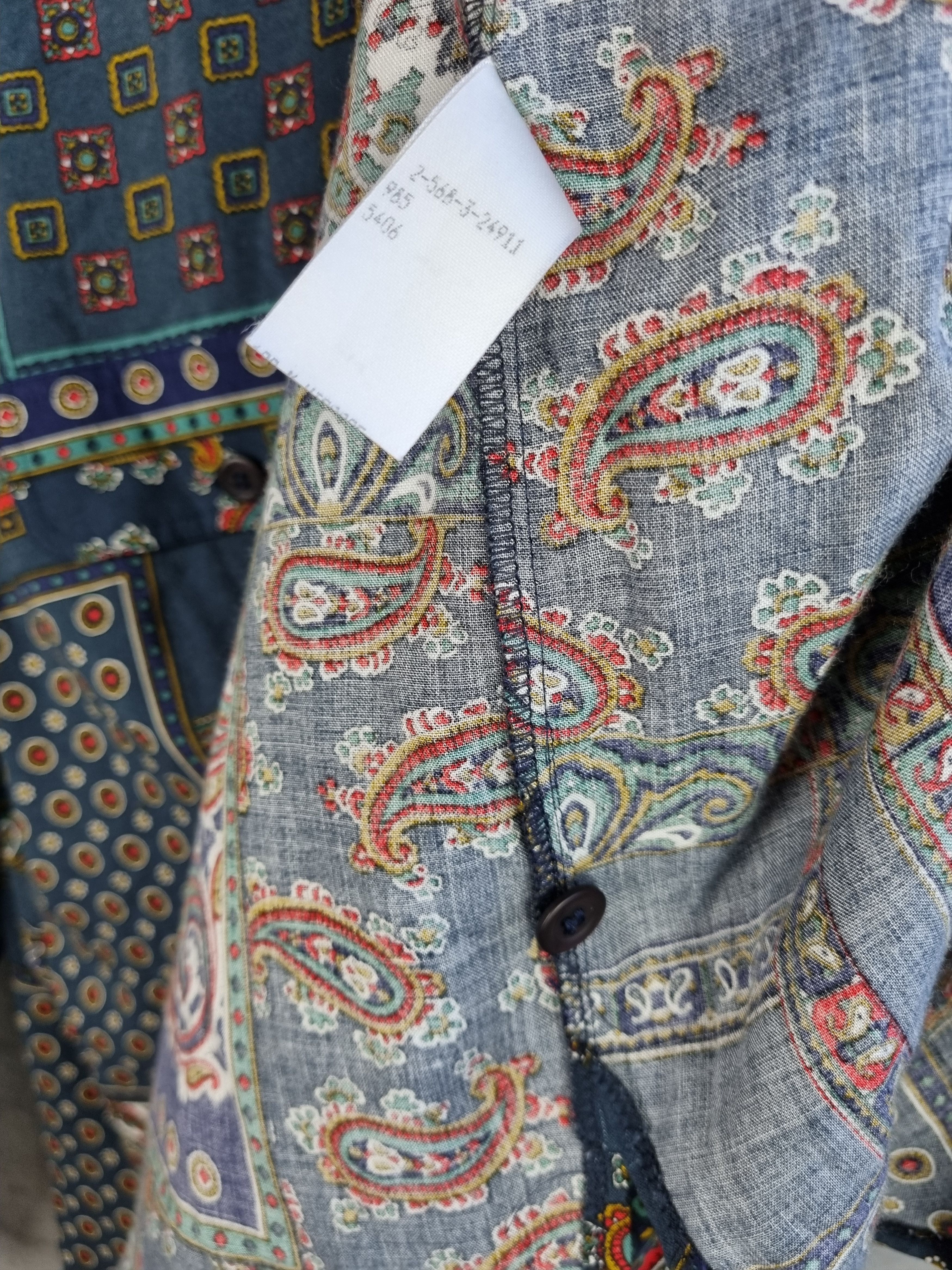 Other 80s Vintage Shirt Bandana Print Shirt DRIES VAN NOTEN Style Size US L / EU 52-54 / 3 - 14 Thumbnail