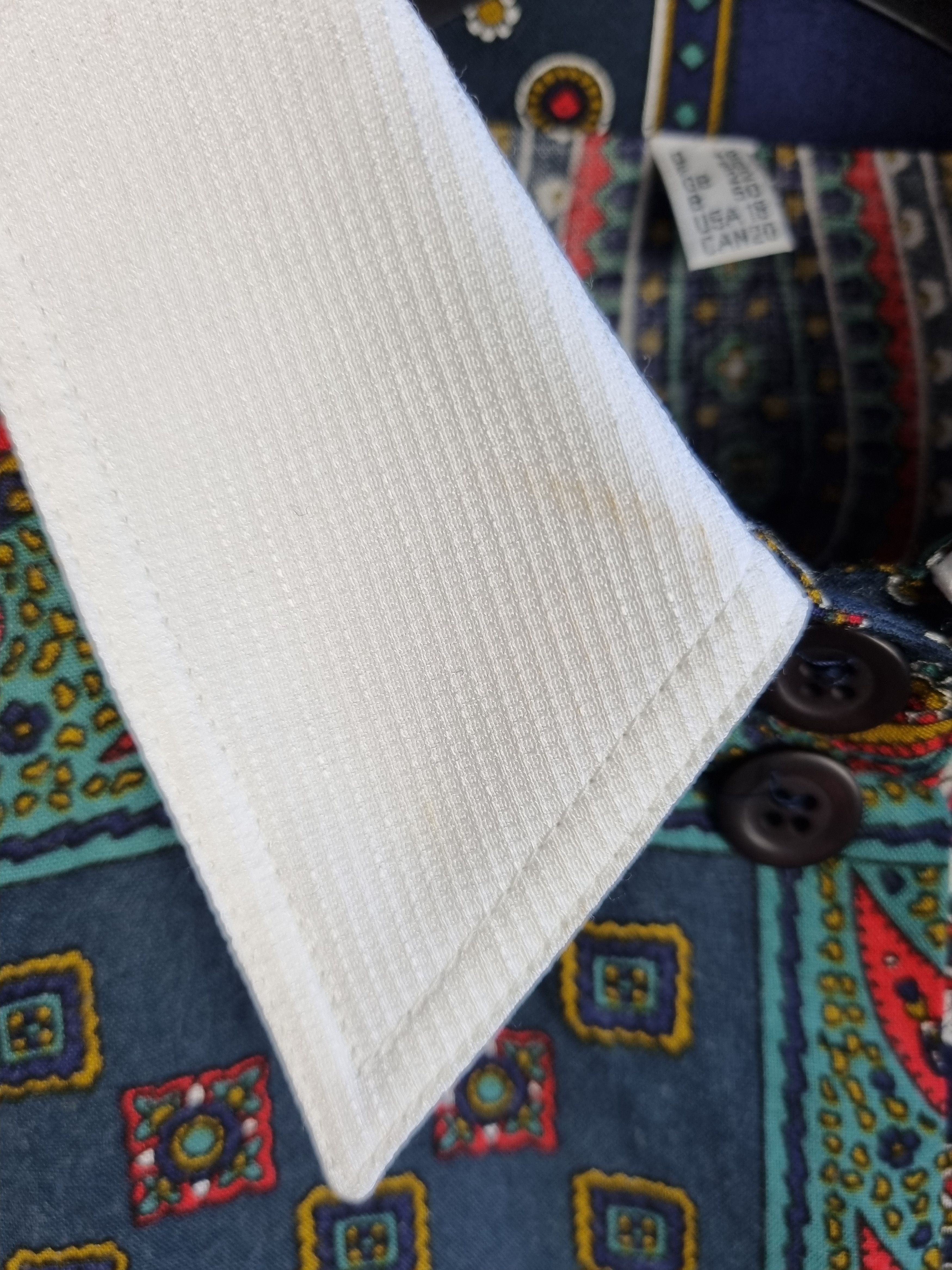 Other 80s Vintage Shirt Bandana Print Shirt DRIES VAN NOTEN Style Size US L / EU 52-54 / 3 - 12 Thumbnail