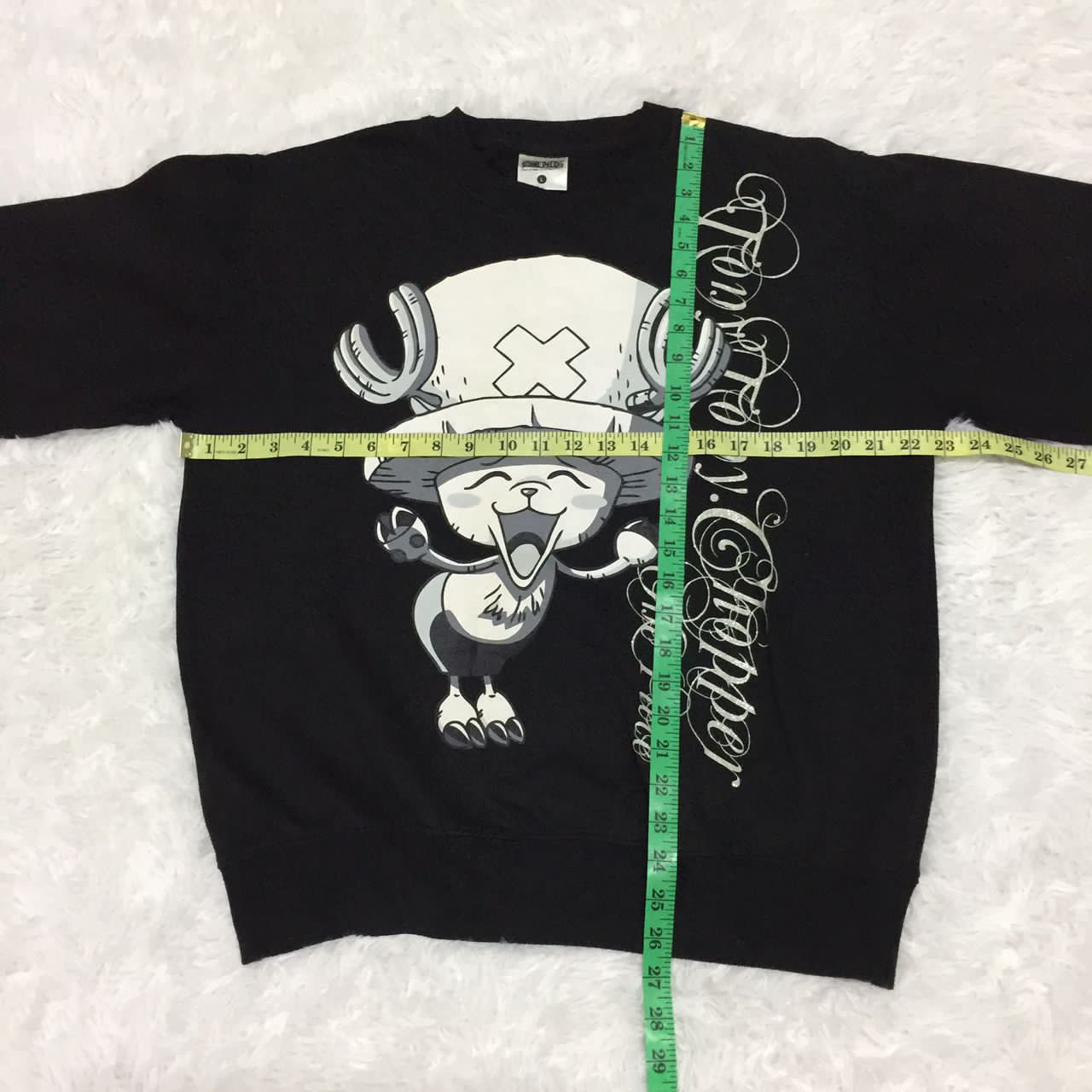 Anime × Japanese Brand × One Piece One Piece Tony Tony Chopper Big Printed Sweatshirt Size US L / EU 52-54 / 3 - 6 Thumbnail