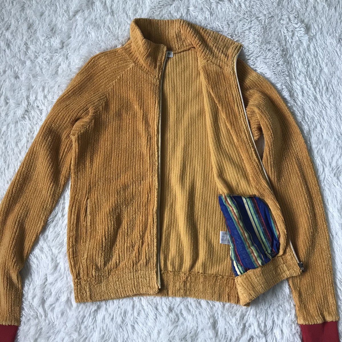 Paul Smith Paul Smith London Extended Sleeve Furry Like Jacket Sweater Size US M / EU 48-50 / 2 - 13 Thumbnail