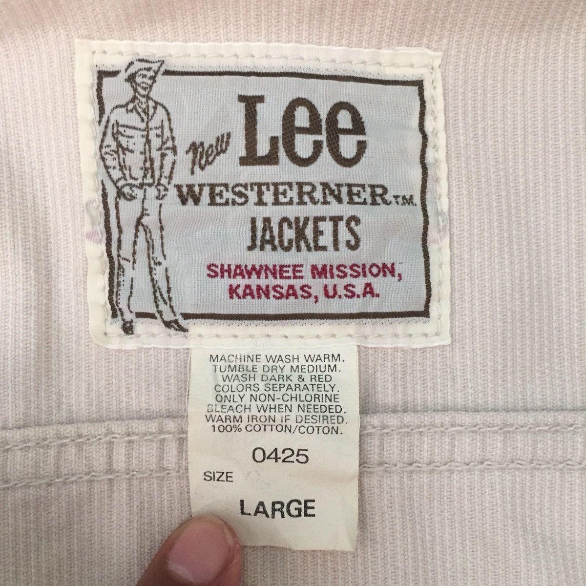 Lee Lee Westerner Jacket Corduroy Style Made in Japan Size US L / EU 52-54 / 3 - 18 Thumbnail