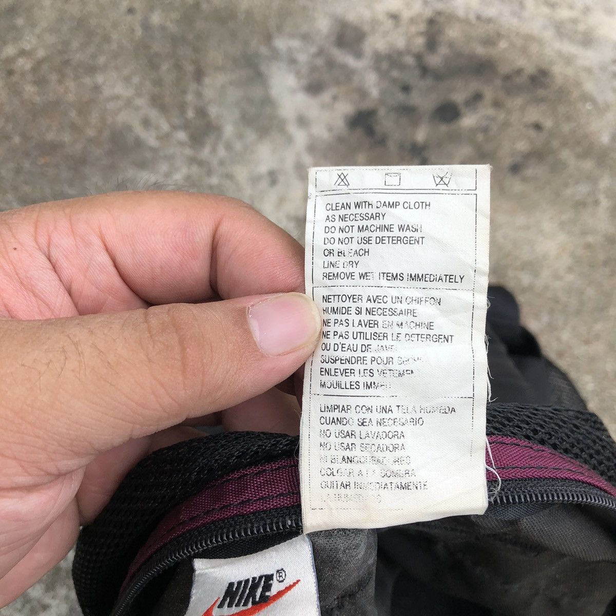 Nike VINTAGE NIKE NET BAG Size ONE SIZE - 9 Thumbnail